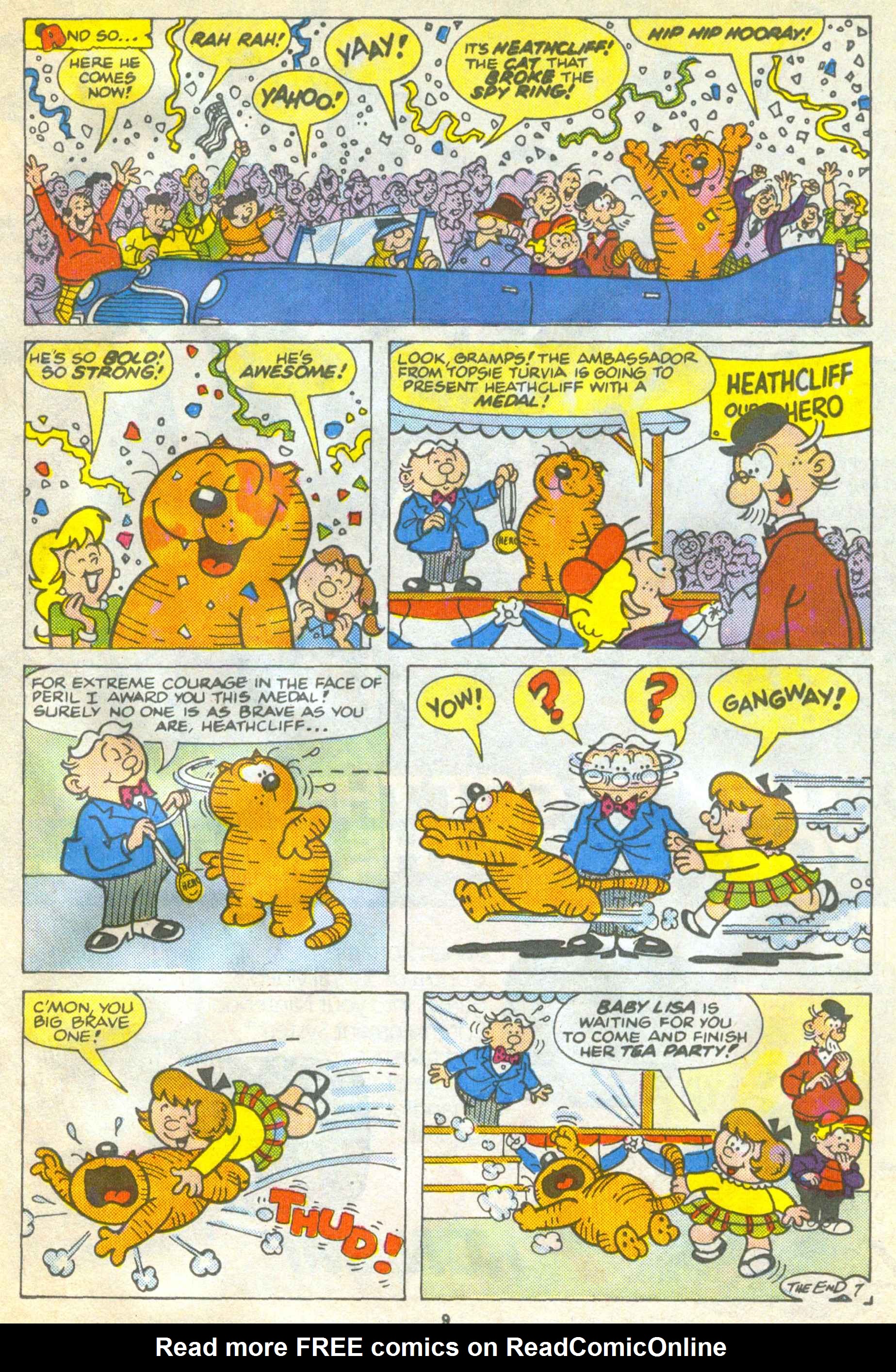 Read online Heathcliff comic -  Issue #25 - 8