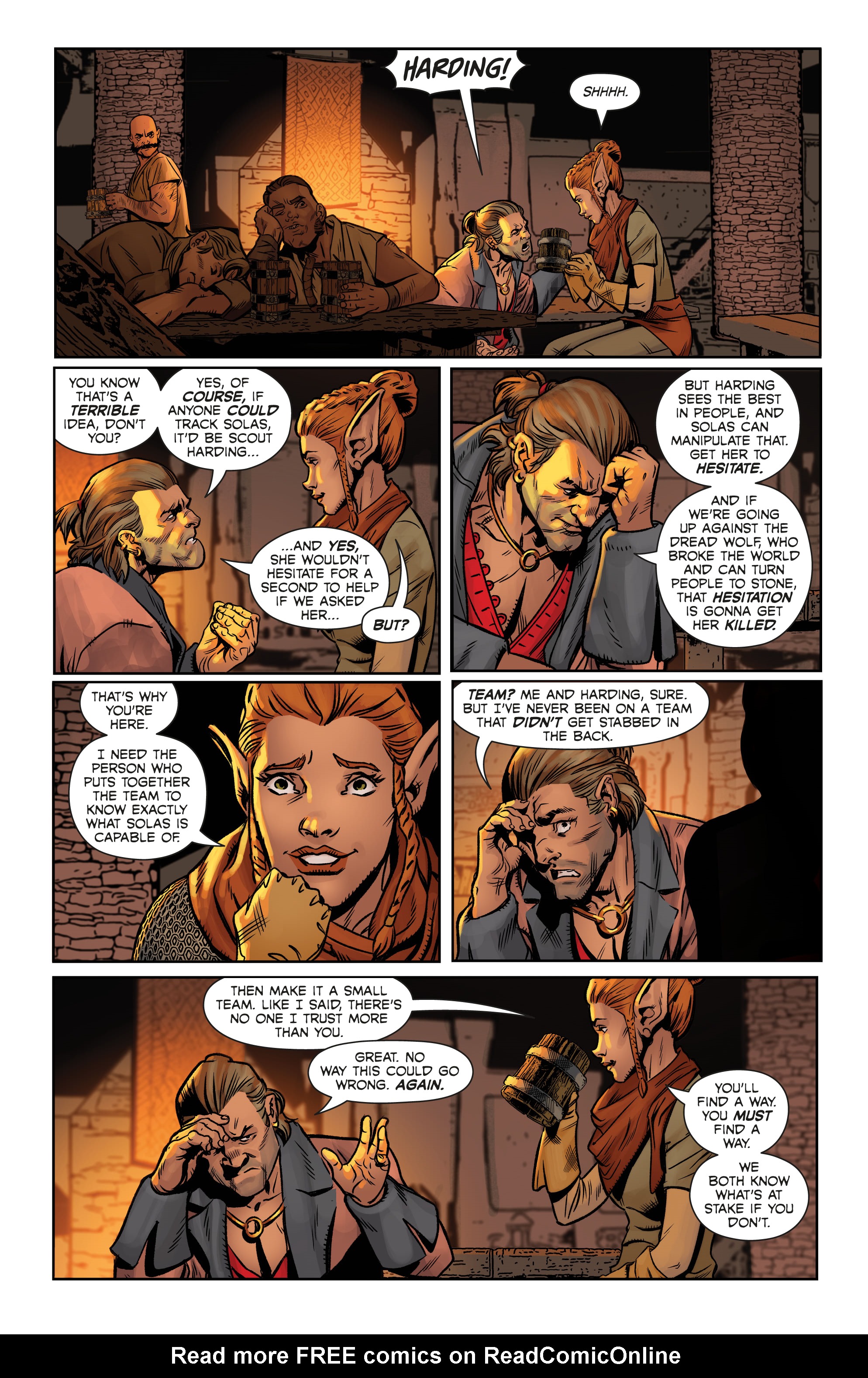 Read online Dragon Age: The Missing comic -  Issue #1 - 9