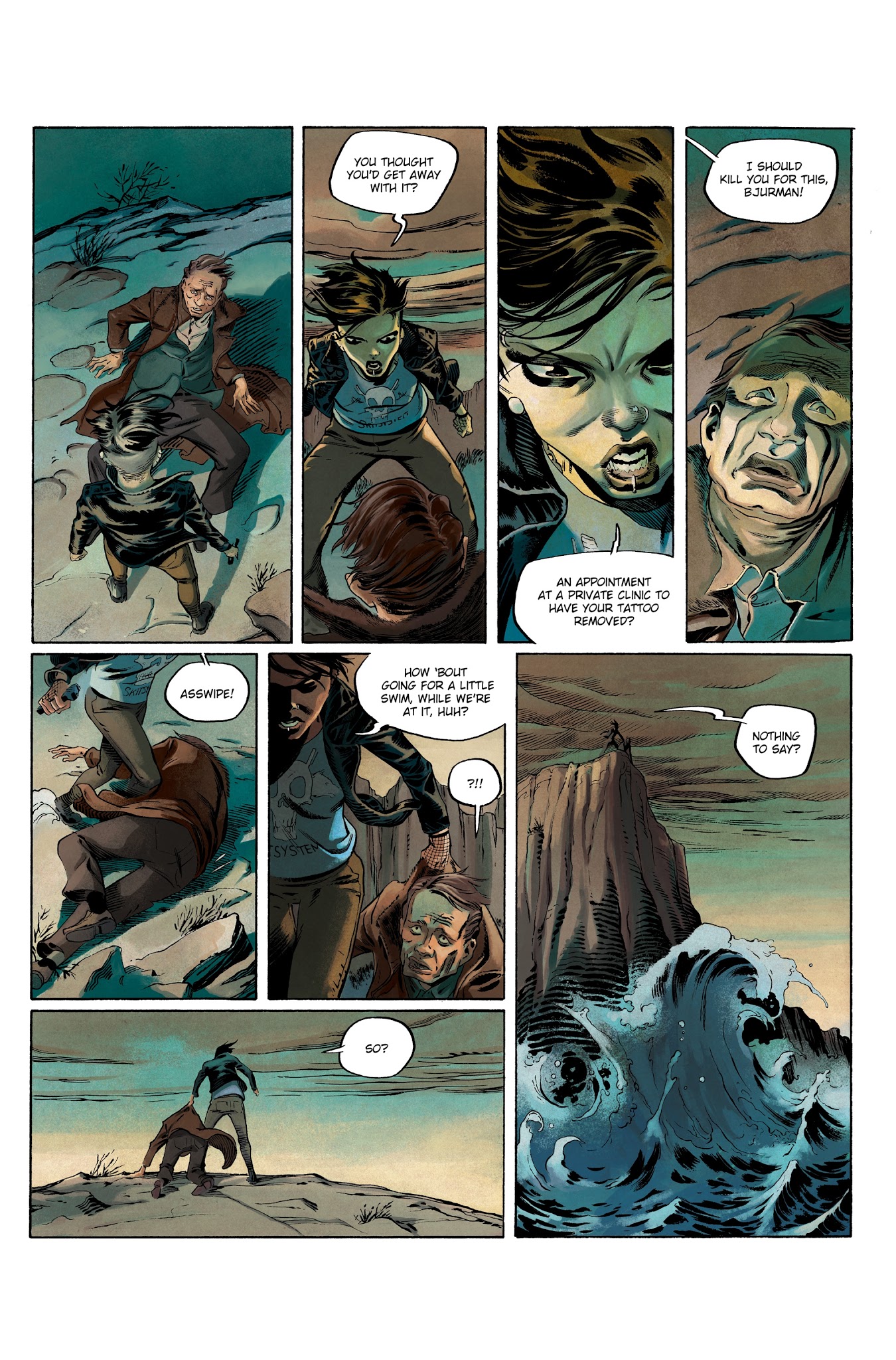 Read online Millennium: The Girl Who Played With Fire comic -  Issue #1 - 14