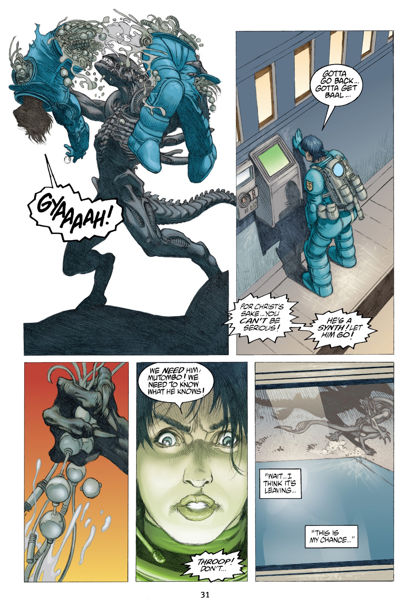 Read online Aliens Omnibus comic -  Issue # TPB 6 - 32
