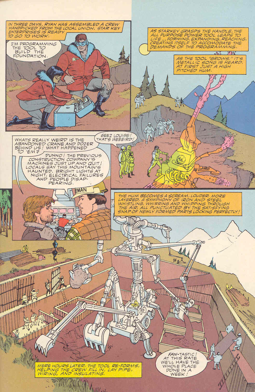 Read online Steelgrip Starkey comic -  Issue #3 - 7