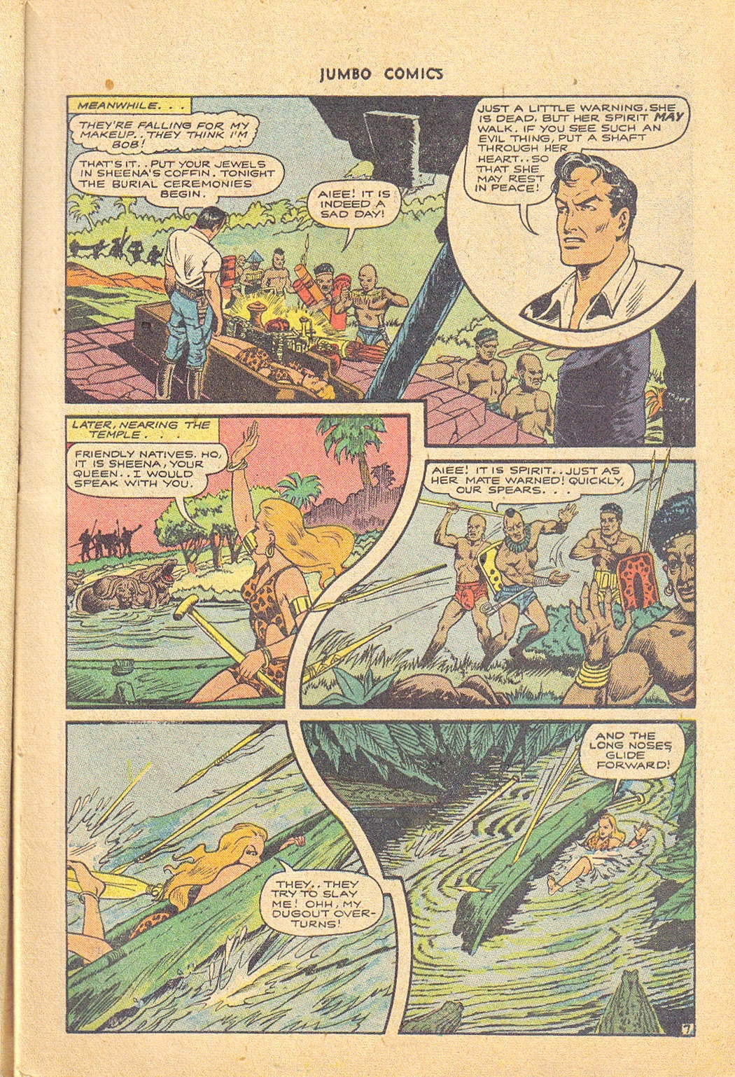 Read online Jumbo Comics comic -  Issue #74 - 9