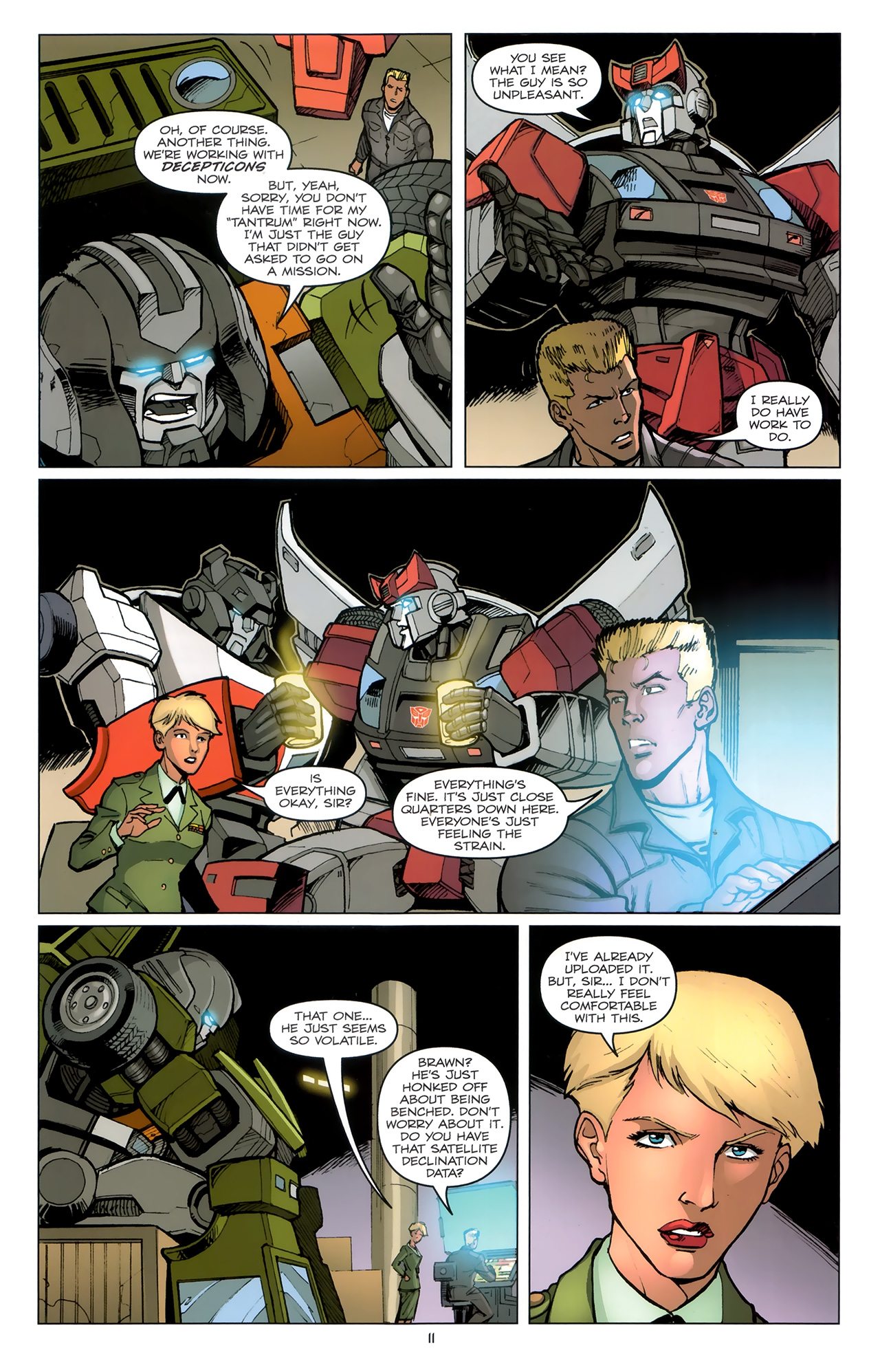 Read online The Transformers (2009) comic -  Issue #11 - 14