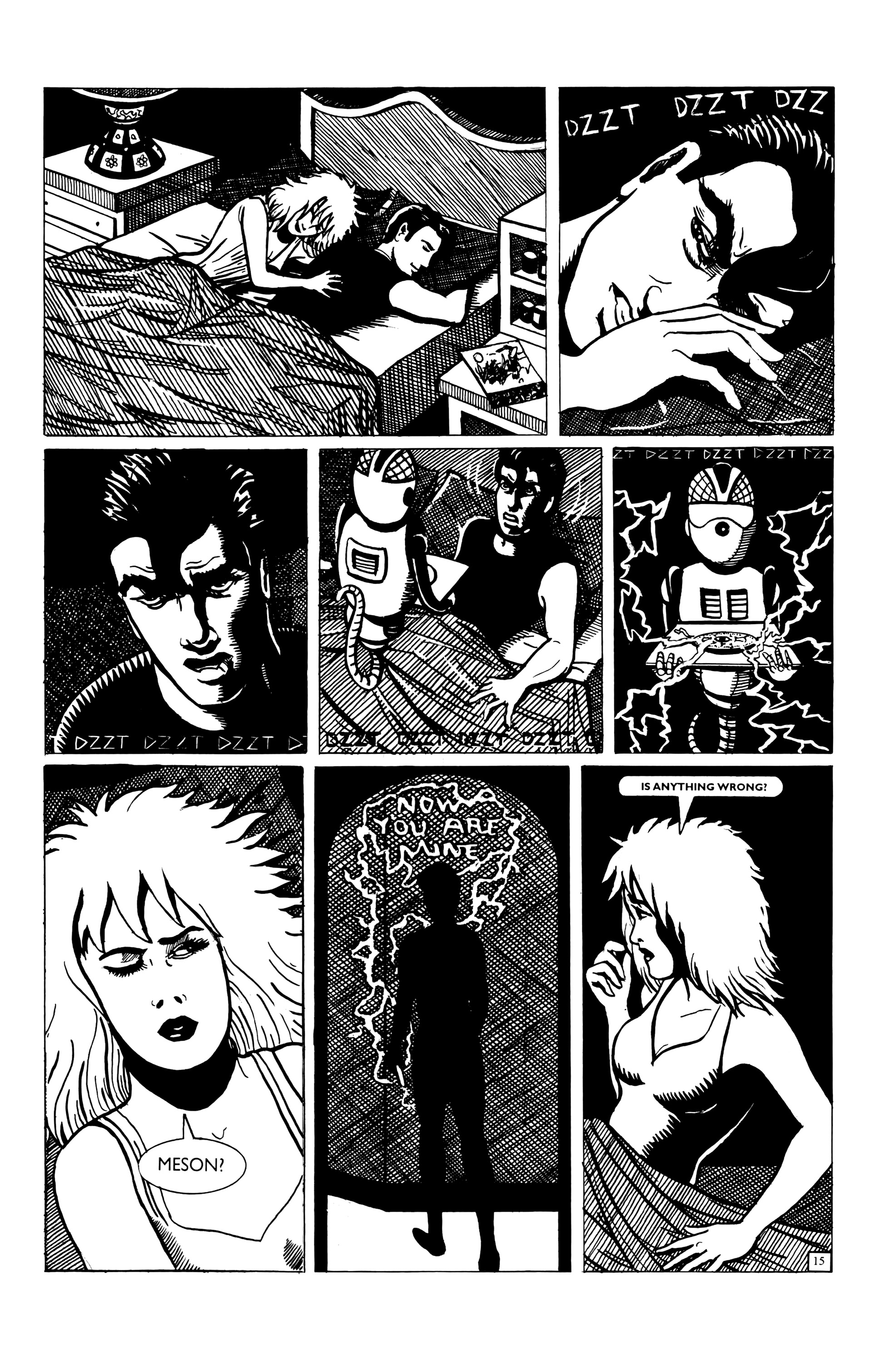 Read online Strange Attractors (1993) comic -  Issue #1 - 17