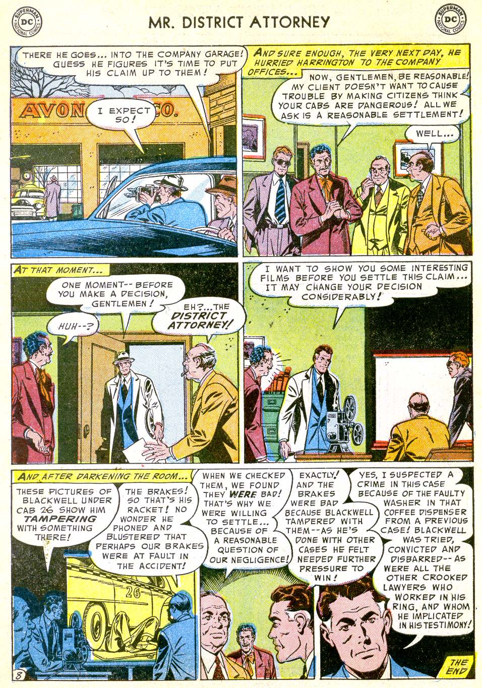 Read online Mr. District Attorney comic -  Issue #40 - 10