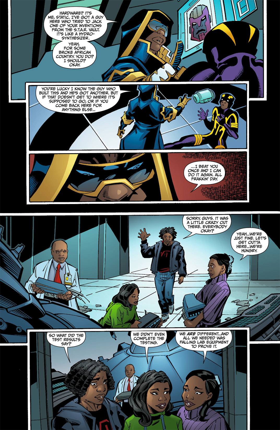 Read online Static Shock comic -  Issue #7 - 18