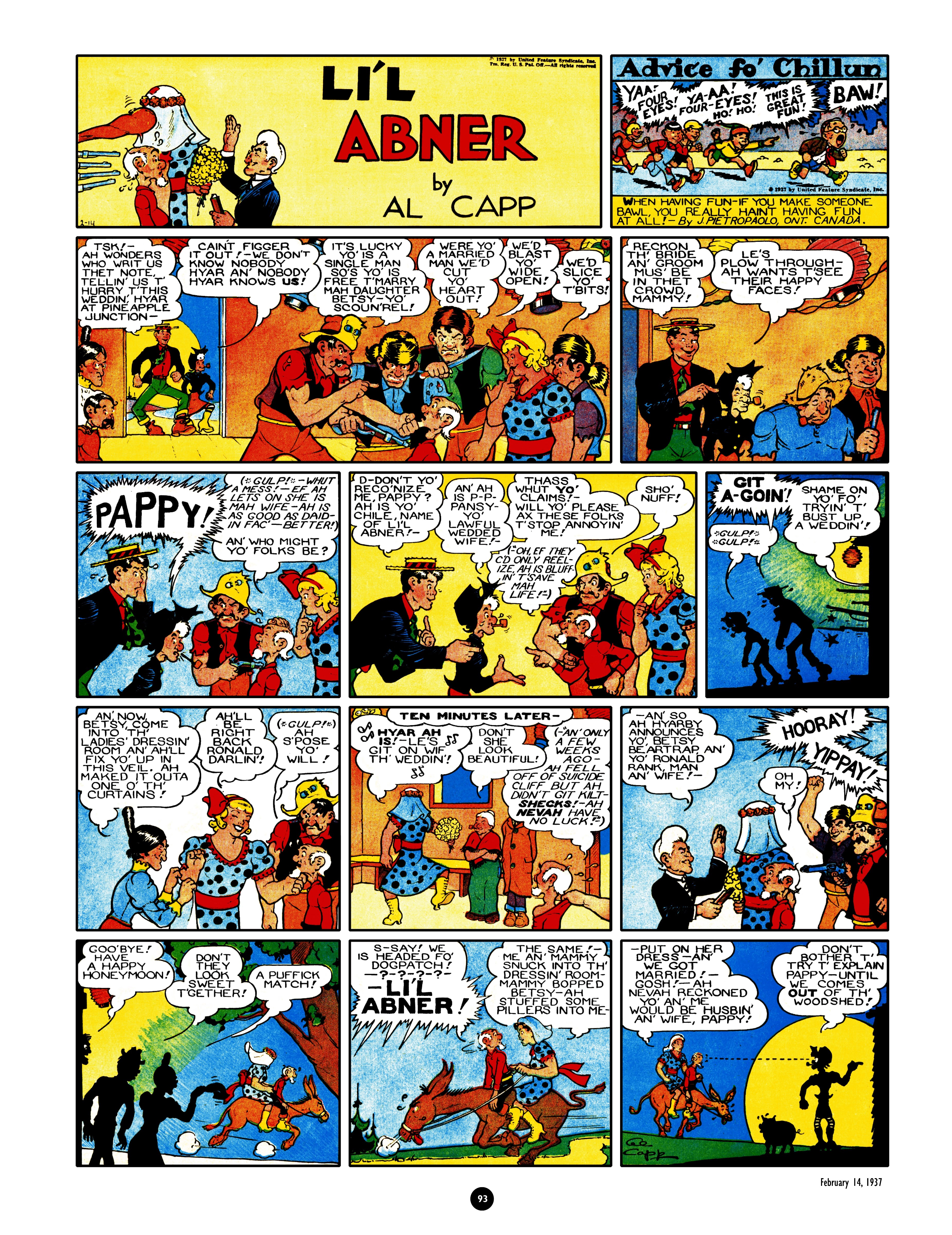 Read online Al Capp's Li'l Abner Complete Daily & Color Sunday Comics comic -  Issue # TPB 2 (Part 1) - 94