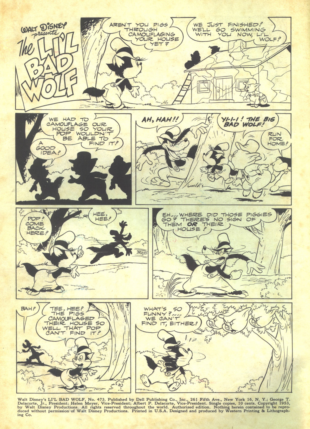 Read online Four Color Comics comic -  Issue #473 - 2