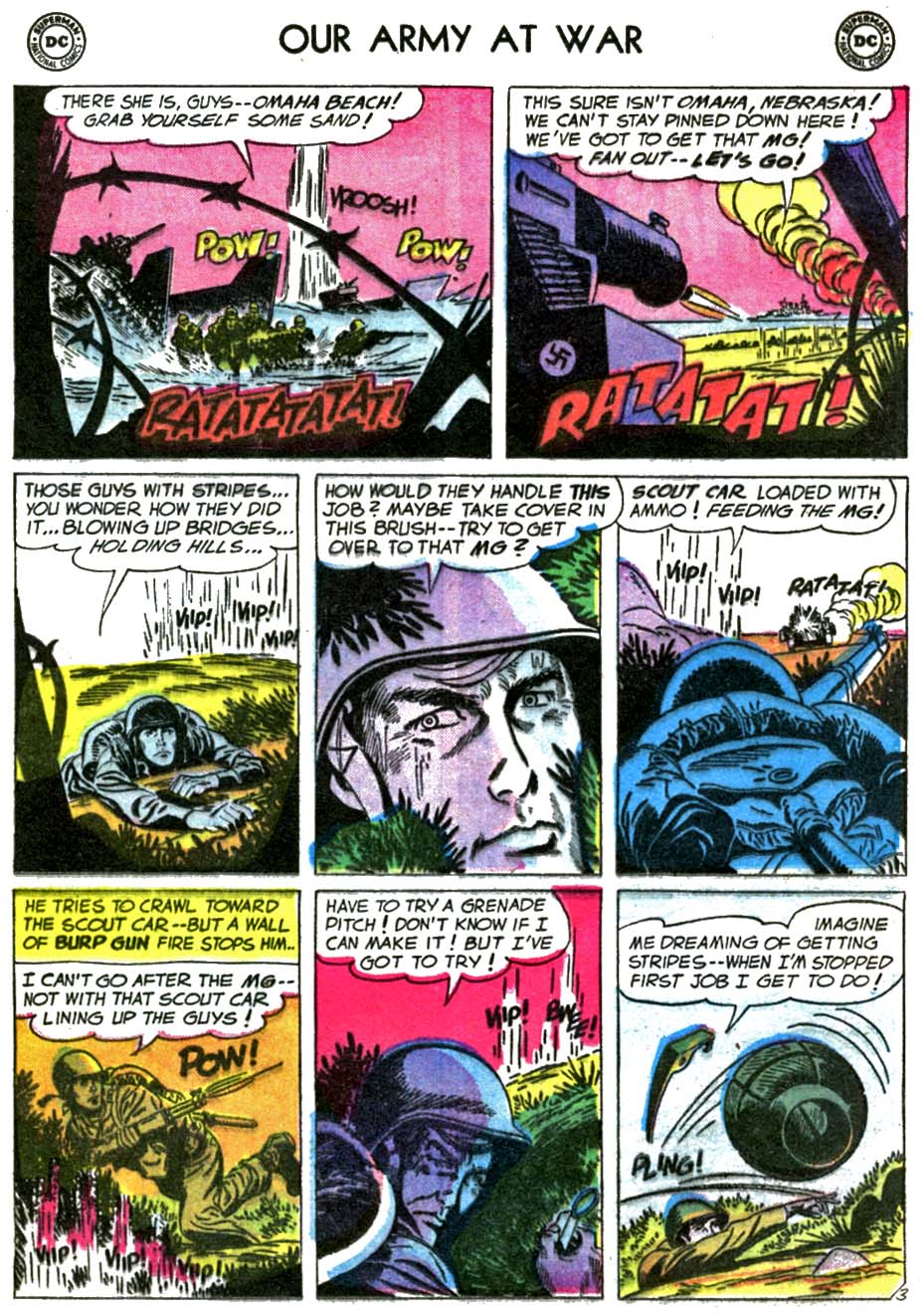 Read online Our Army at War (1952) comic -  Issue #63 - 21