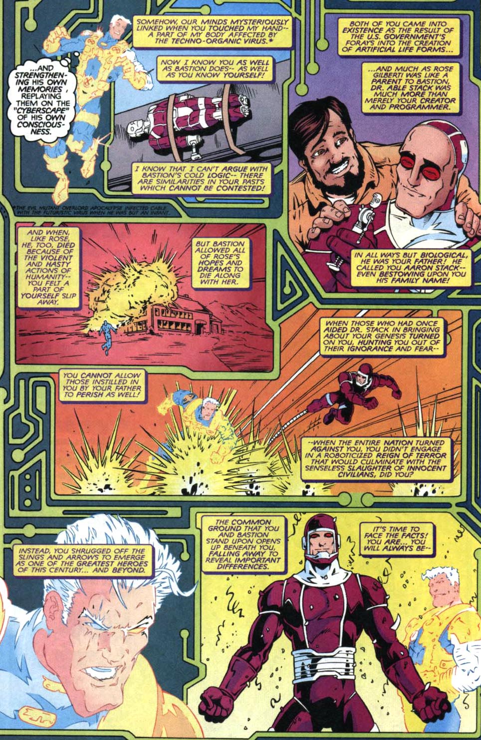 Read online Machine Man/Bastion '98 comic -  Issue # Full - 35