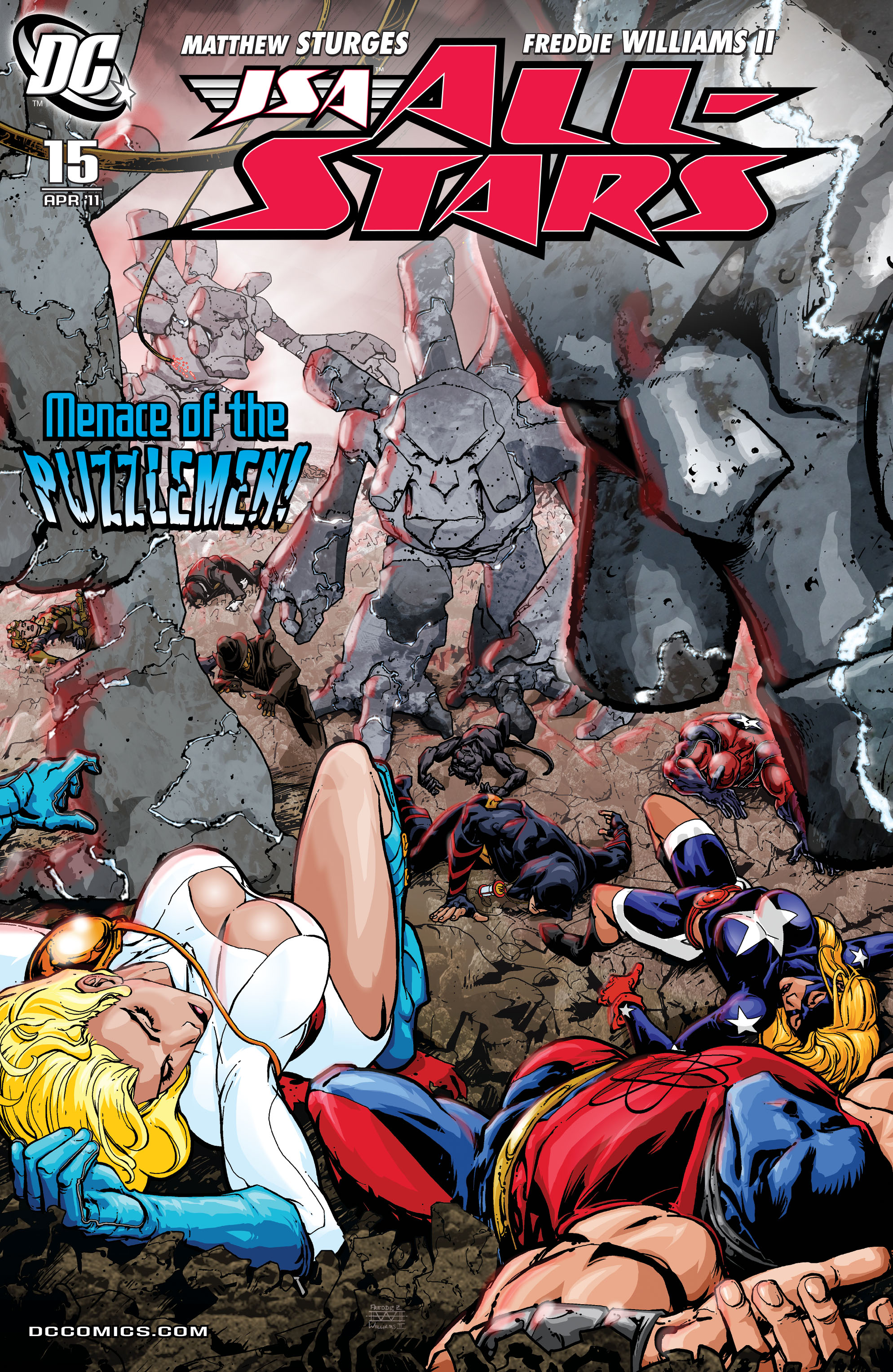 Read online JSA All-Stars (2010) comic -  Issue #15 - 1