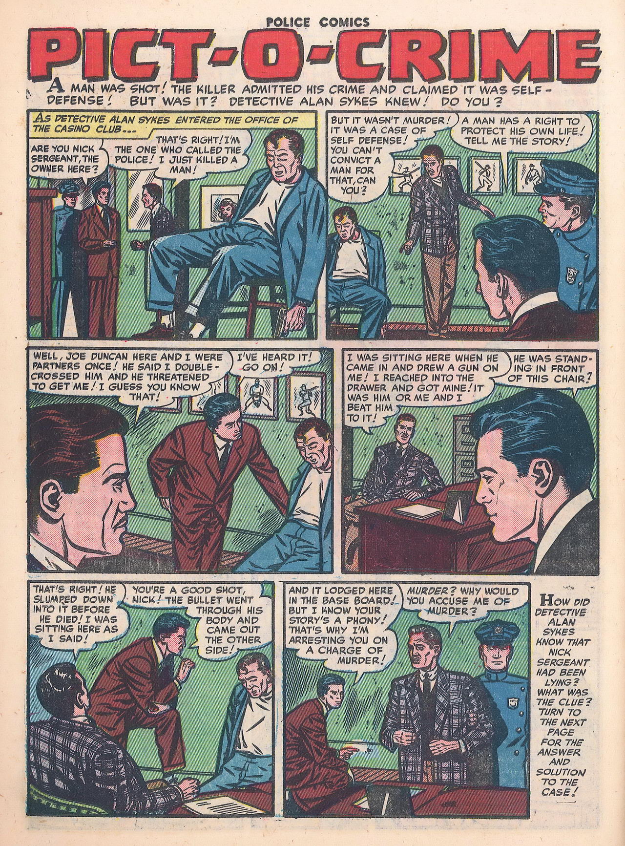 Read online Police Comics comic -  Issue #118 - 26
