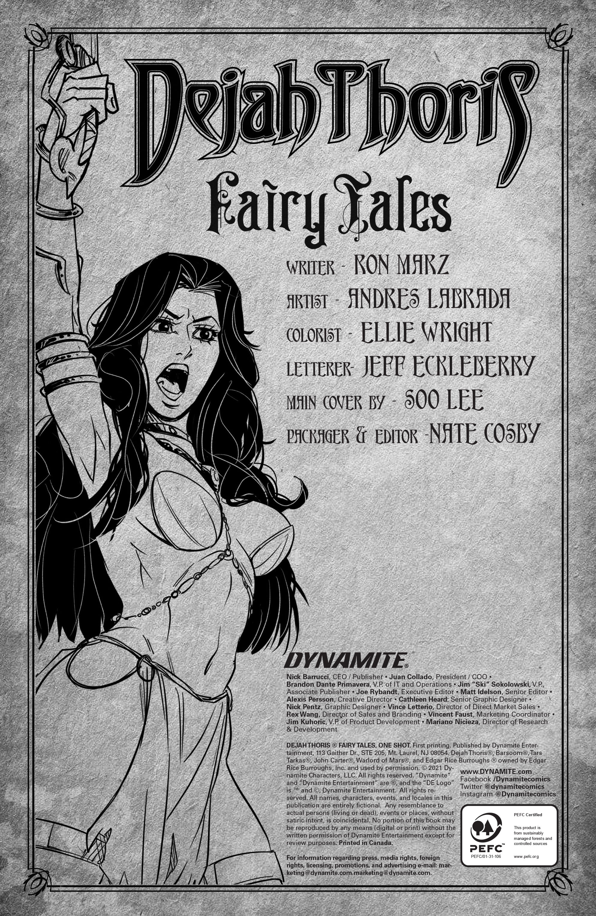 Read online Dejah Thoris Fairy Tales One-Shot comic -  Issue # Full - 4