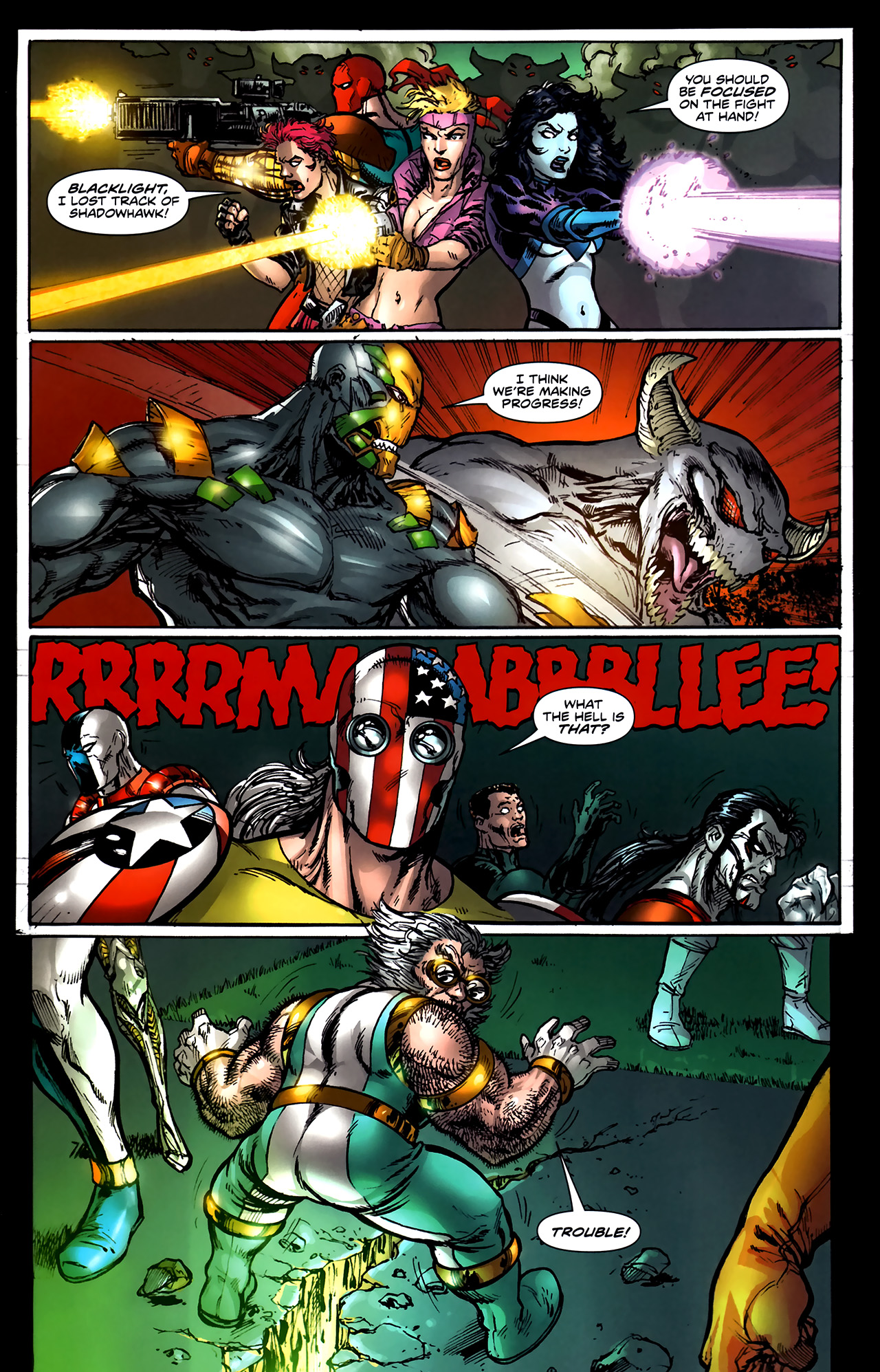 Read online ShadowHawk (2010) comic -  Issue #5 - 11