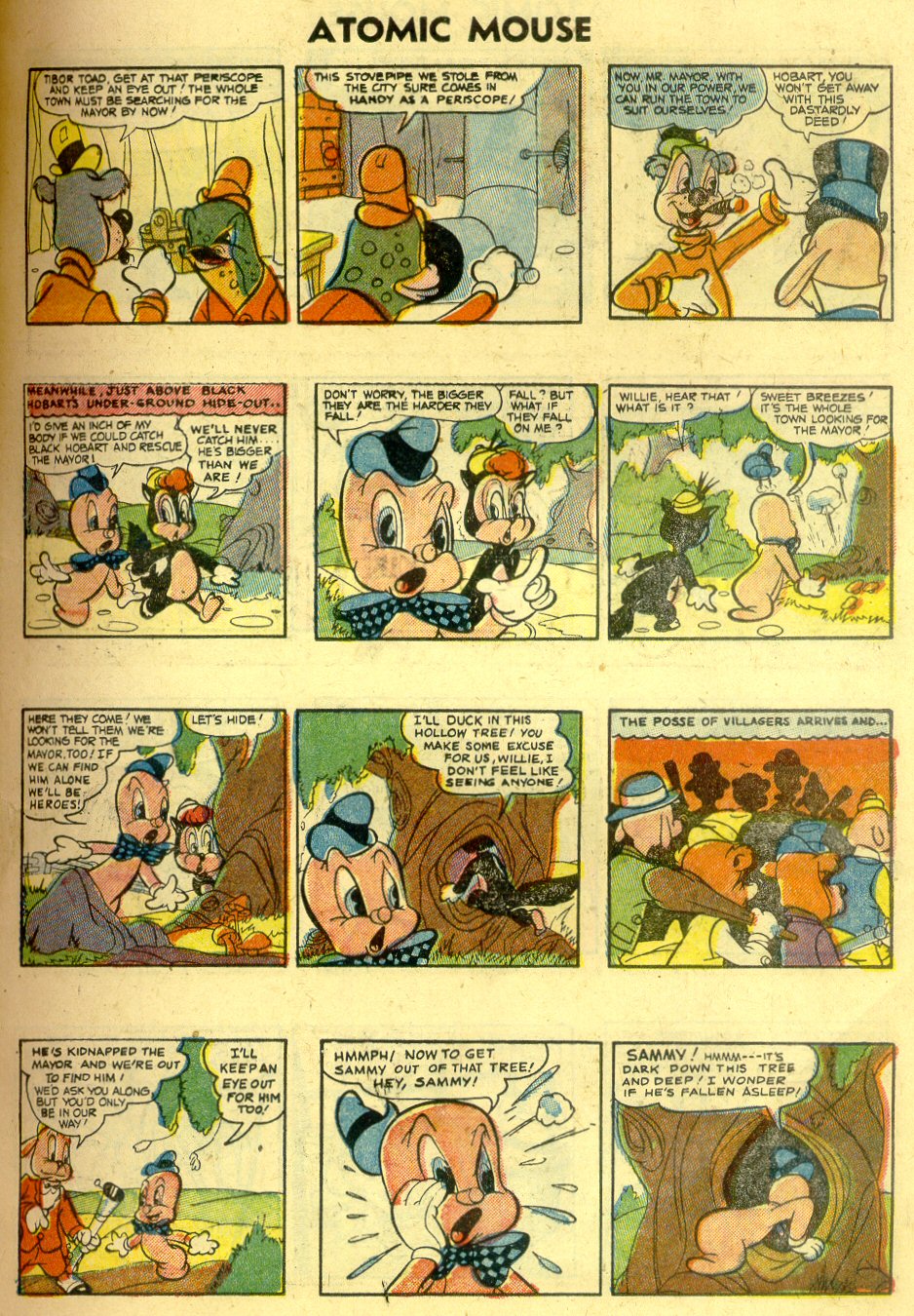 Read online Atomic Mouse comic -  Issue #12 - 13