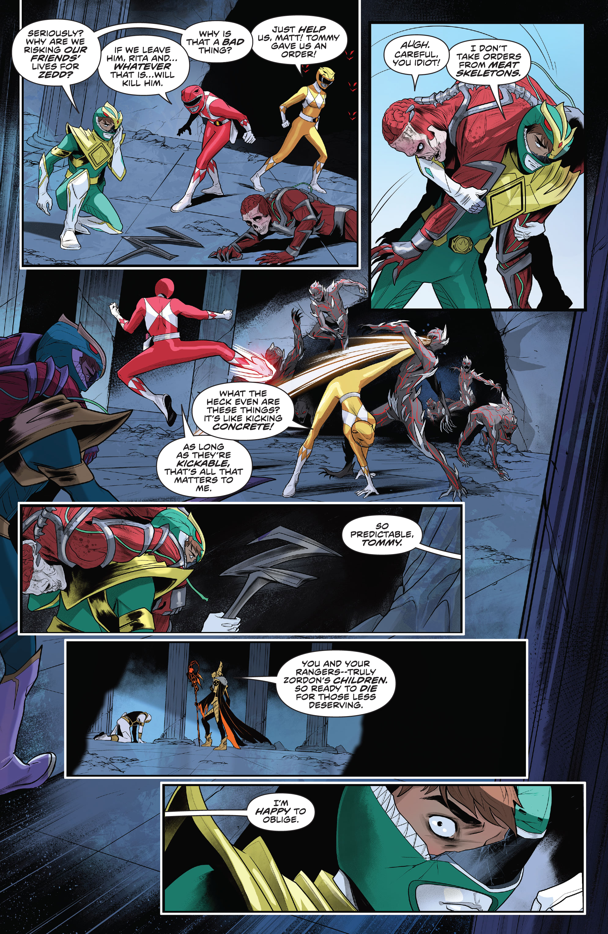 Read online Mighty Morphin Power Rangers comic -  Issue #102 - 13