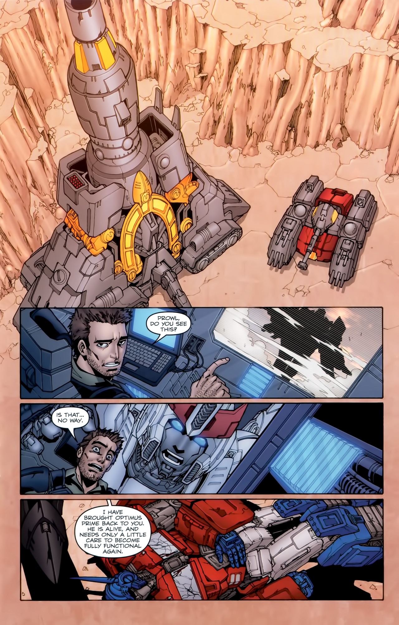 Read online The Transformers (2009) comic -  Issue #18 - 16