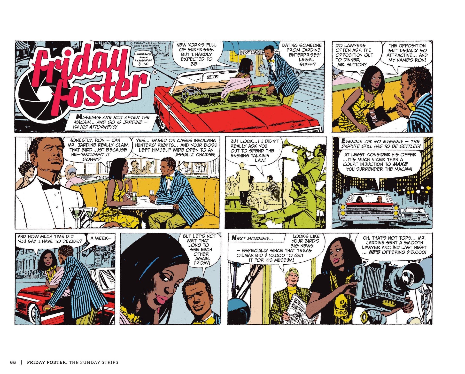 Read online Friday Foster: The Sunday Strips comic -  Issue # TPB (Part 1) - 69