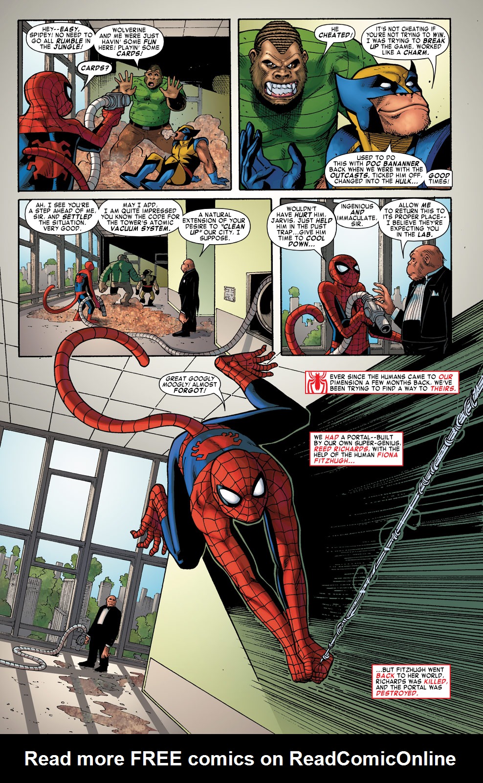 Read online Marvel Apes: Amazing Spider-Monkey Special comic -  Issue # Full - 9
