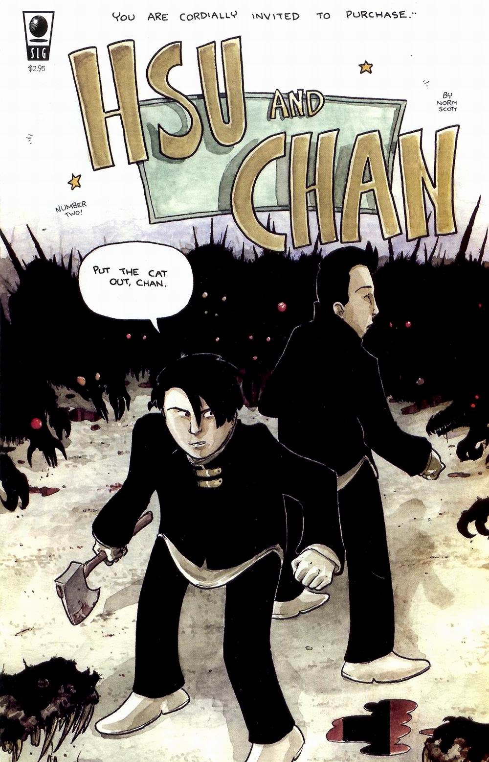 Read online Hsu and Chan comic -  Issue #2 - 1