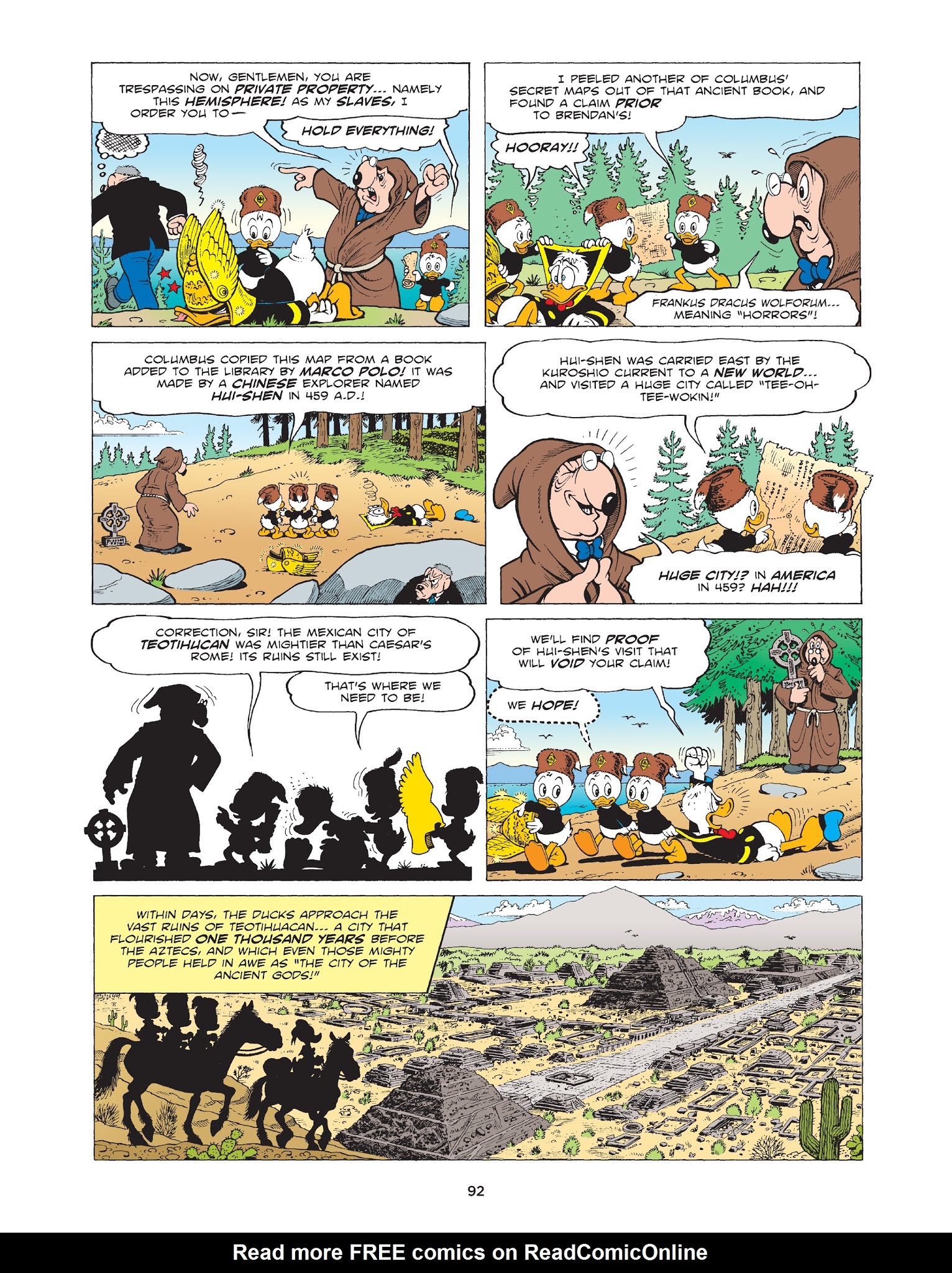Read online Walt Disney Uncle Scrooge and Donald Duck: The Don Rosa Library comic -  Issue # TPB 6 (Part 1) - 93