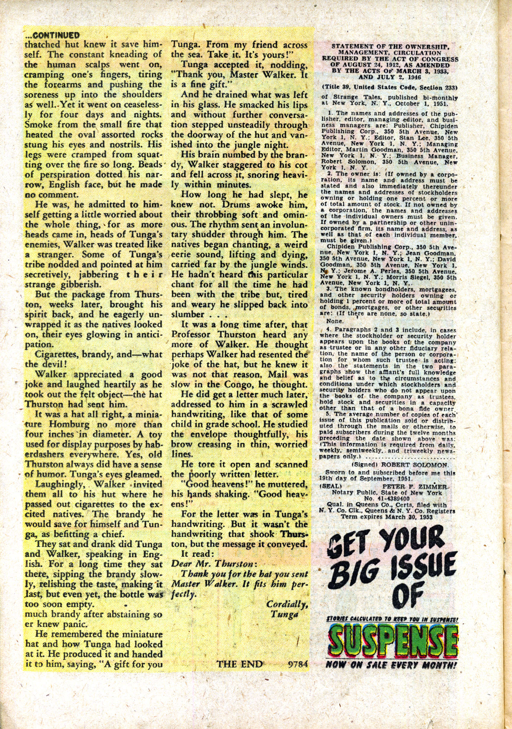 Strange Tales (1951) Issue #7 #9 - English 16