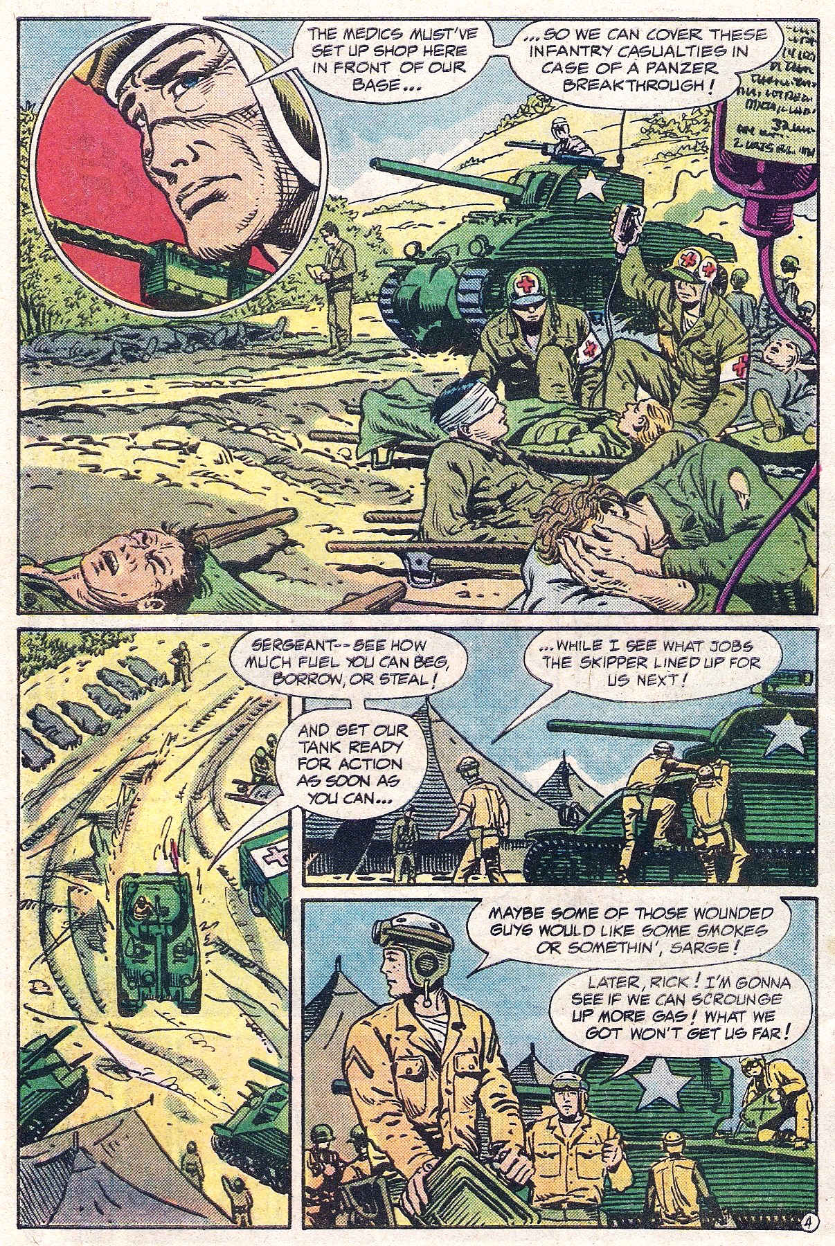 Read online G.I. Combat (1952) comic -  Issue #264 - 5
