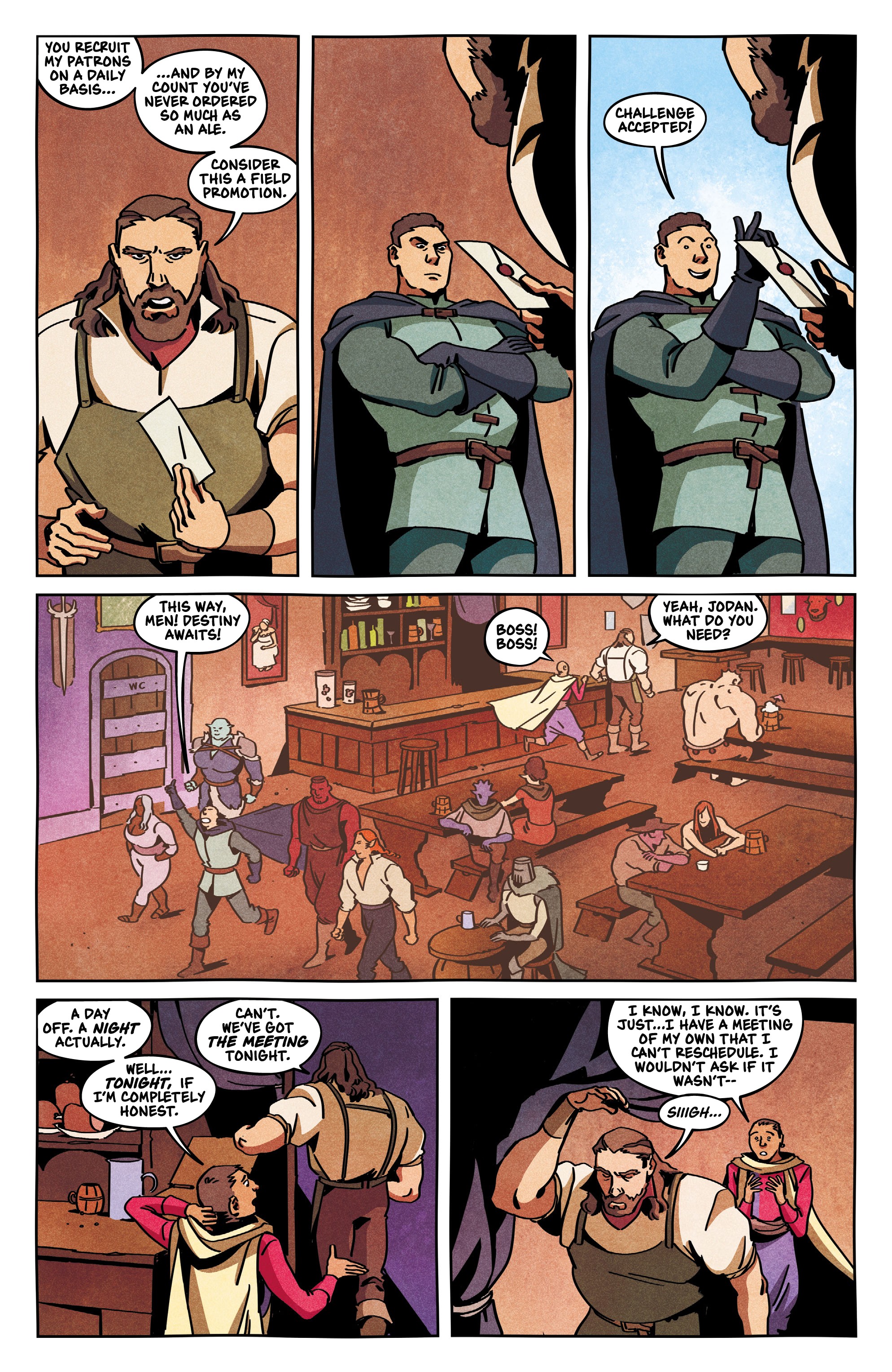 Read online Quests Aside comic -  Issue #2 - 5