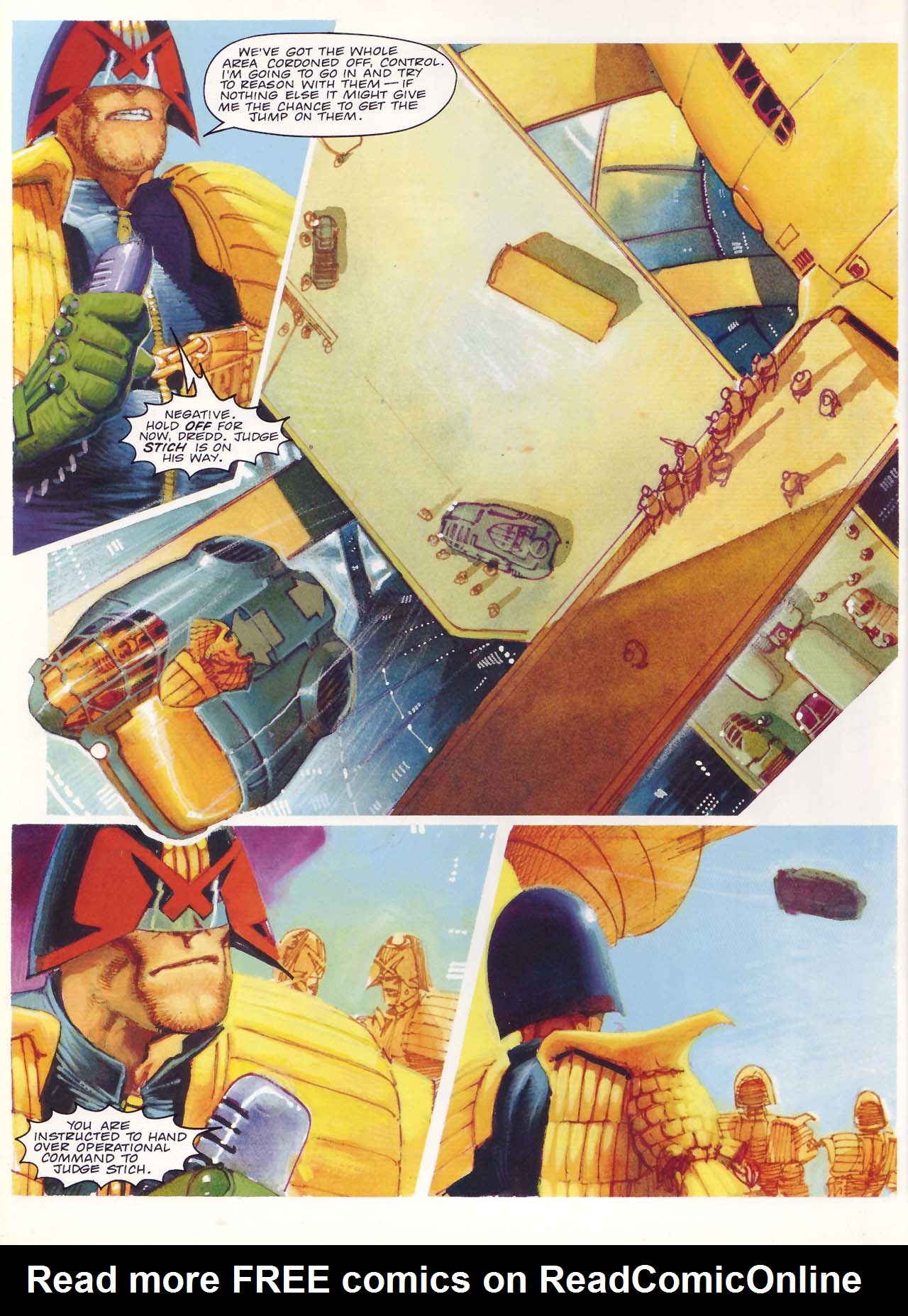 Read online Judge Dredd: Mechanismo comic -  Issue # TPB - 11