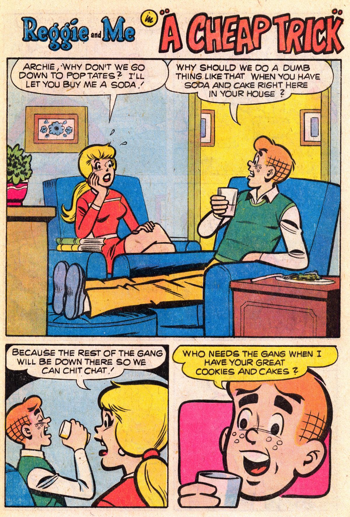 Read online Reggie and Me (1966) comic -  Issue #95 - 29