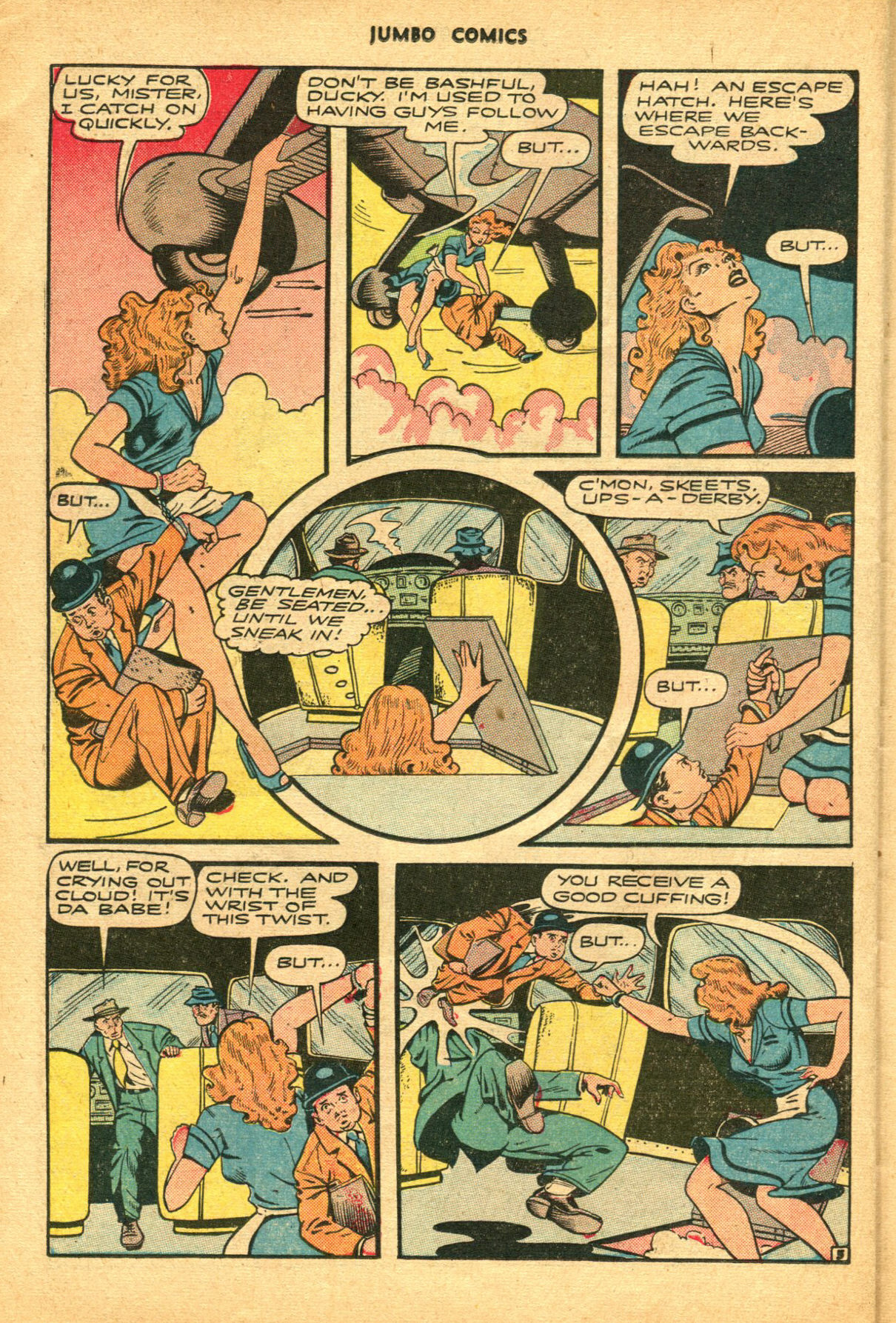 Read online Jumbo Comics comic -  Issue #95 - 32