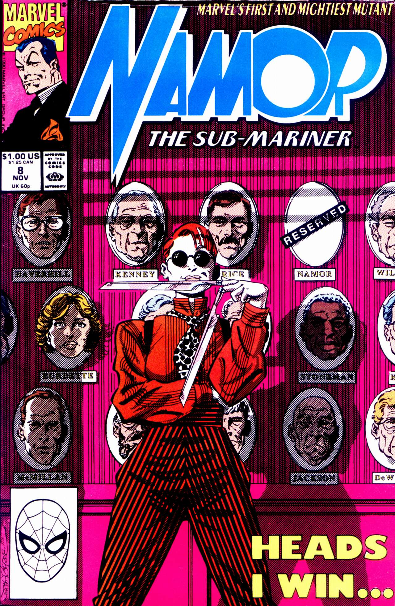 Read online Namor, The Sub-Mariner comic -  Issue #8 - 1