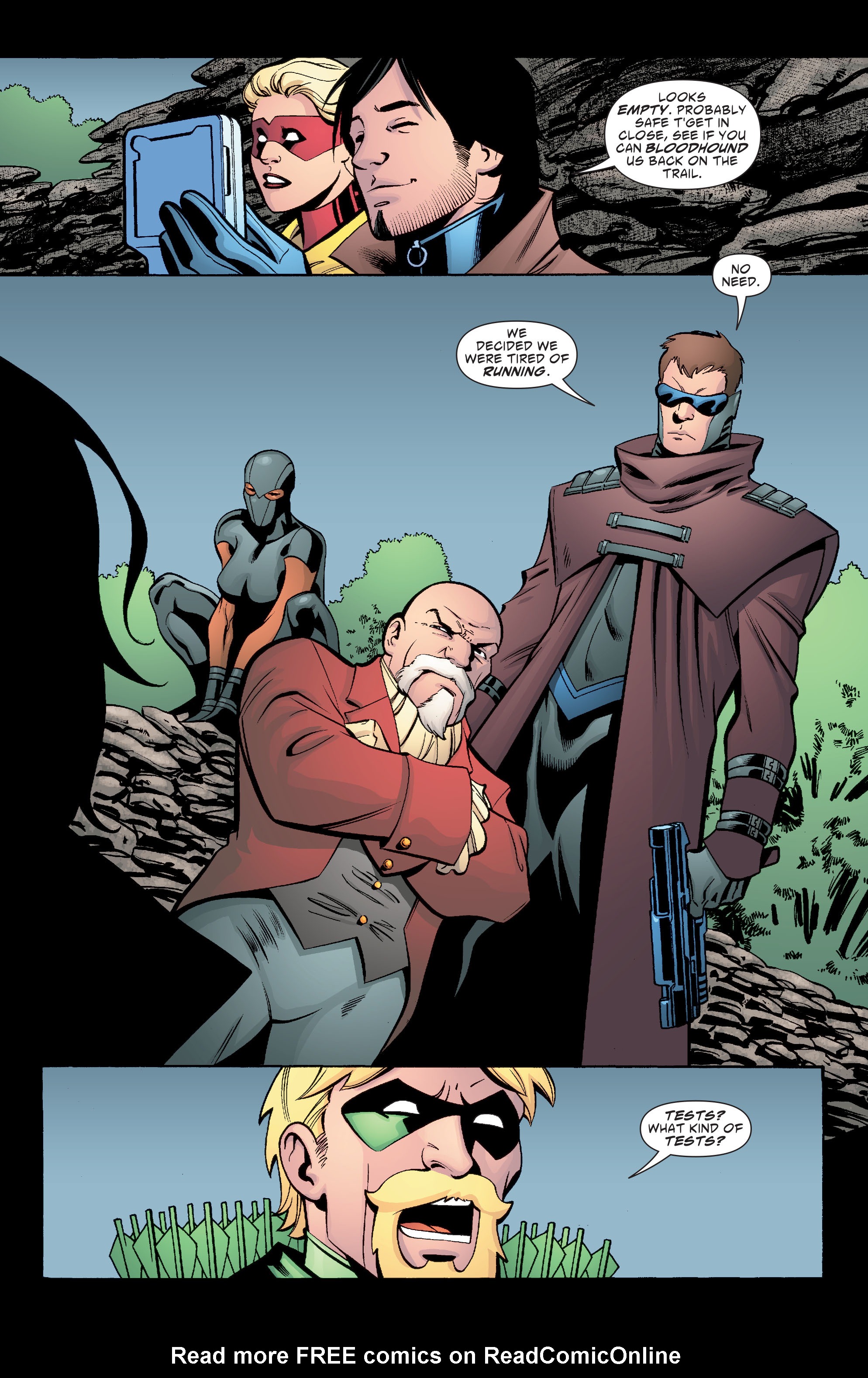 Read online Green Arrow/Black Canary comic -  Issue #9 - 9