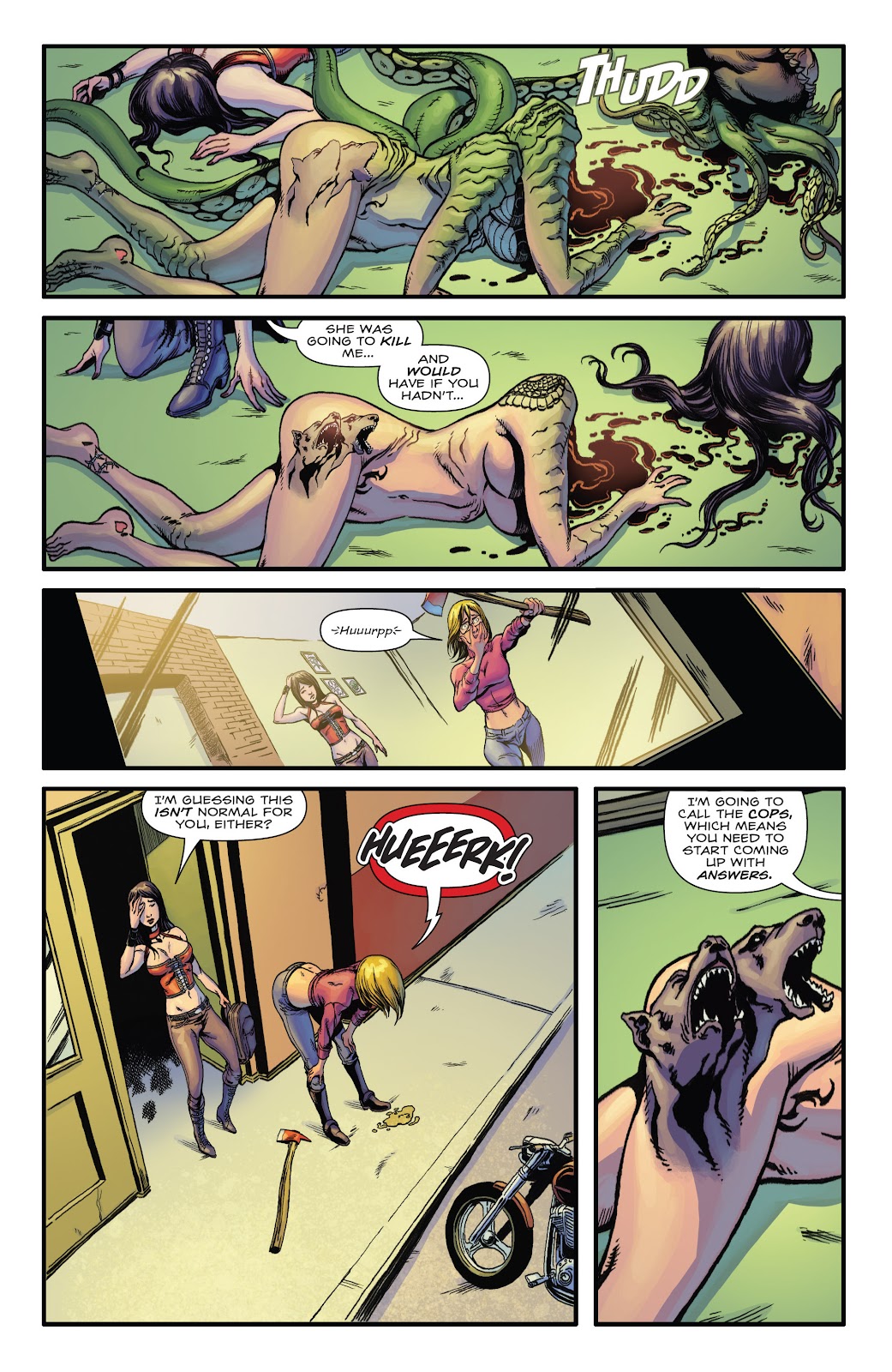 Grimm Fairy Tales presents Call of Wonderland issue TPB - Page 58