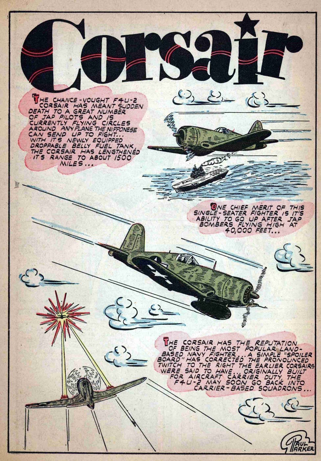 Captain Aero Comics issue 22 - Page 38
