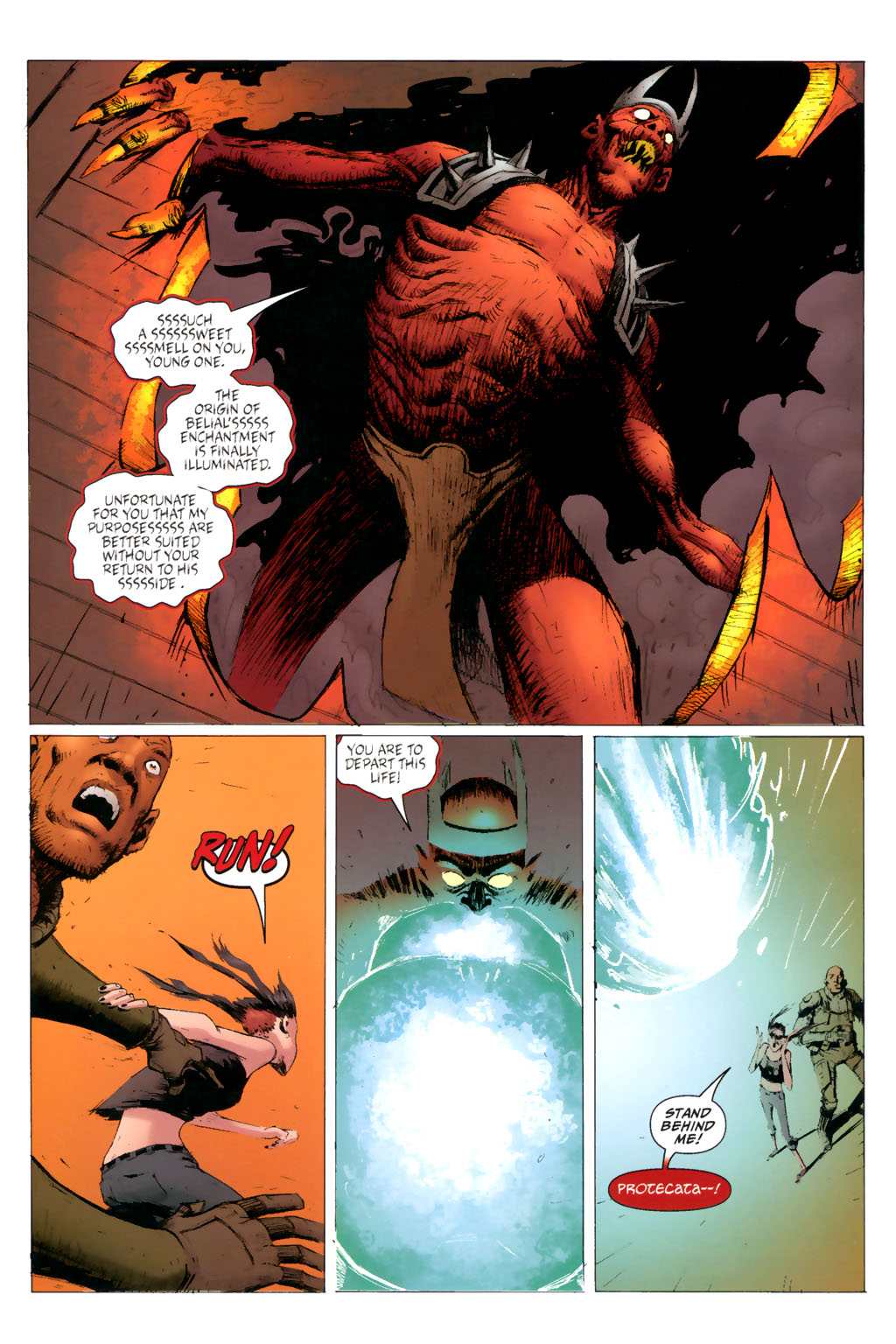 Read online Strange Girl comic -  Issue #8 - 14