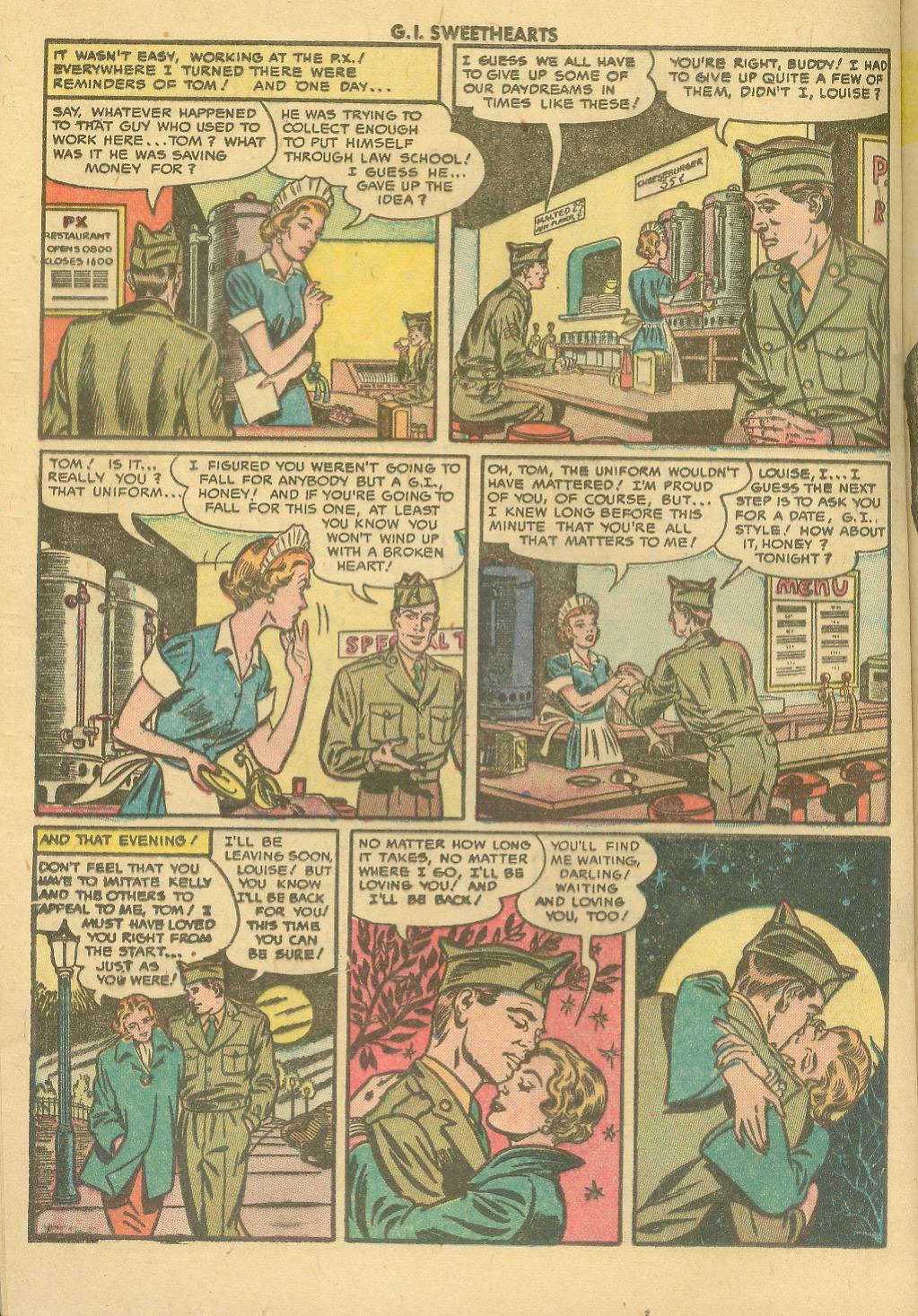 Read online G.I. Sweethearts comic -  Issue #34 - 24