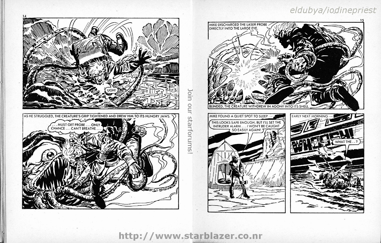 Read online Starblazer comic -  Issue #96 - 9