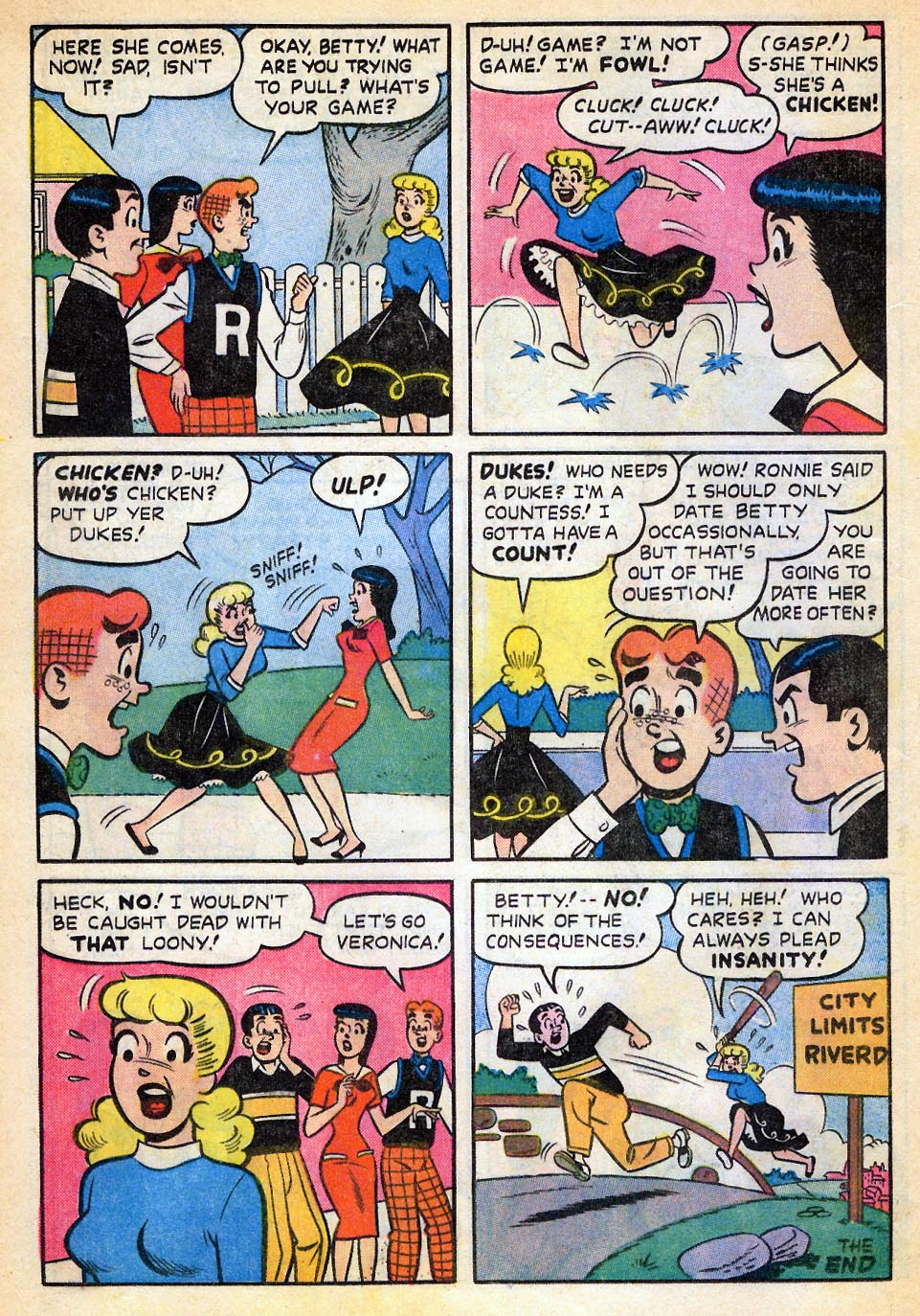 Read online Archie's Girls Betty and Veronica comic -  Issue #51 - 23