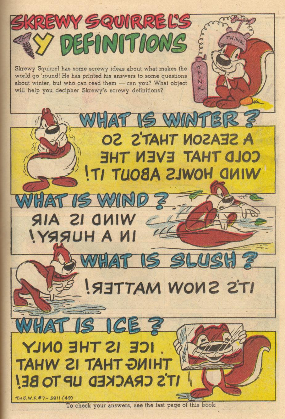 Read online M.G.M.'s Tom and Jerry's Winter Fun comic -  Issue #7 - 51
