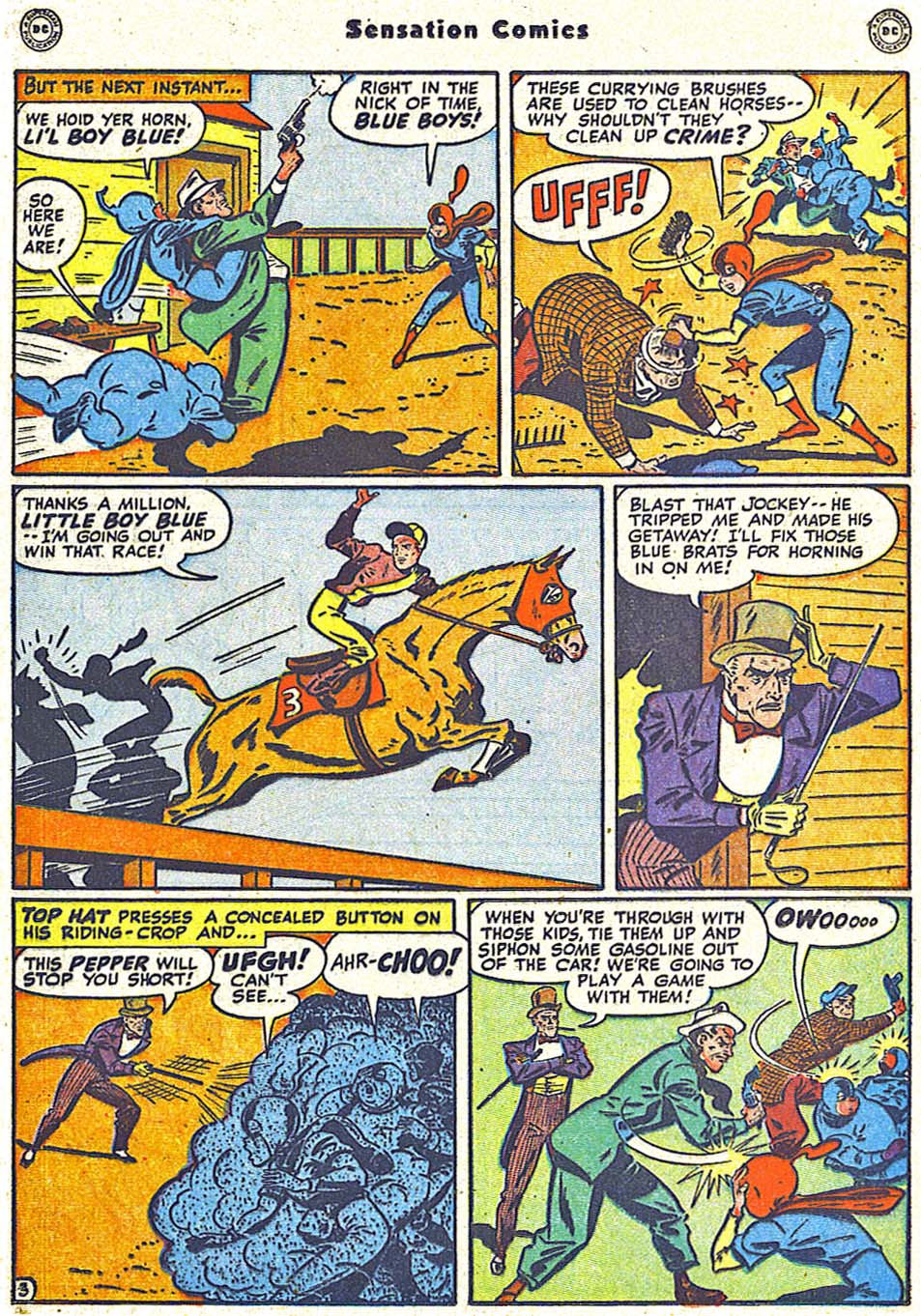 Read online Sensation (Mystery) Comics comic -  Issue #79 - 19