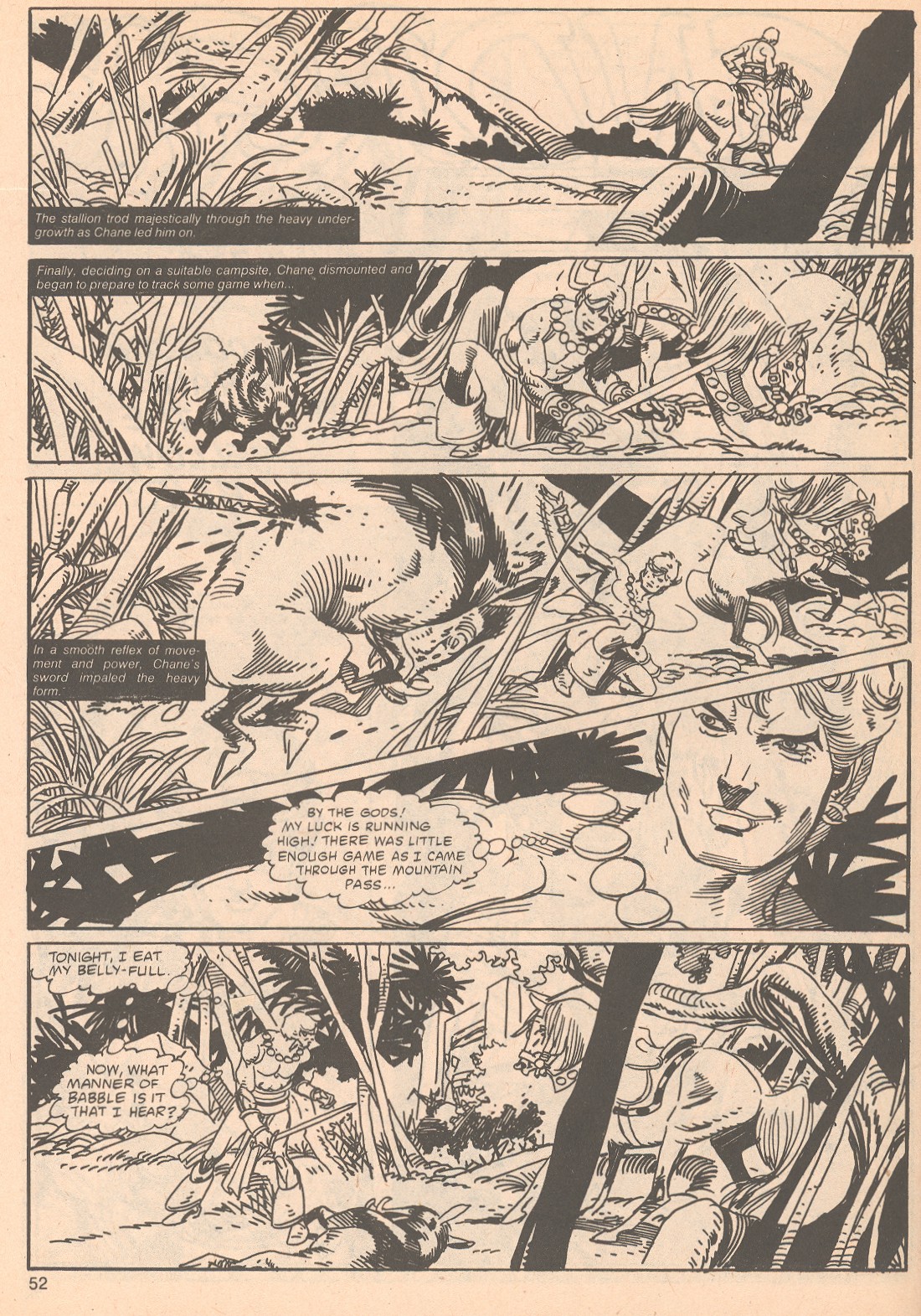 Read online The Savage Sword Of Conan comic -  Issue #63 - 52