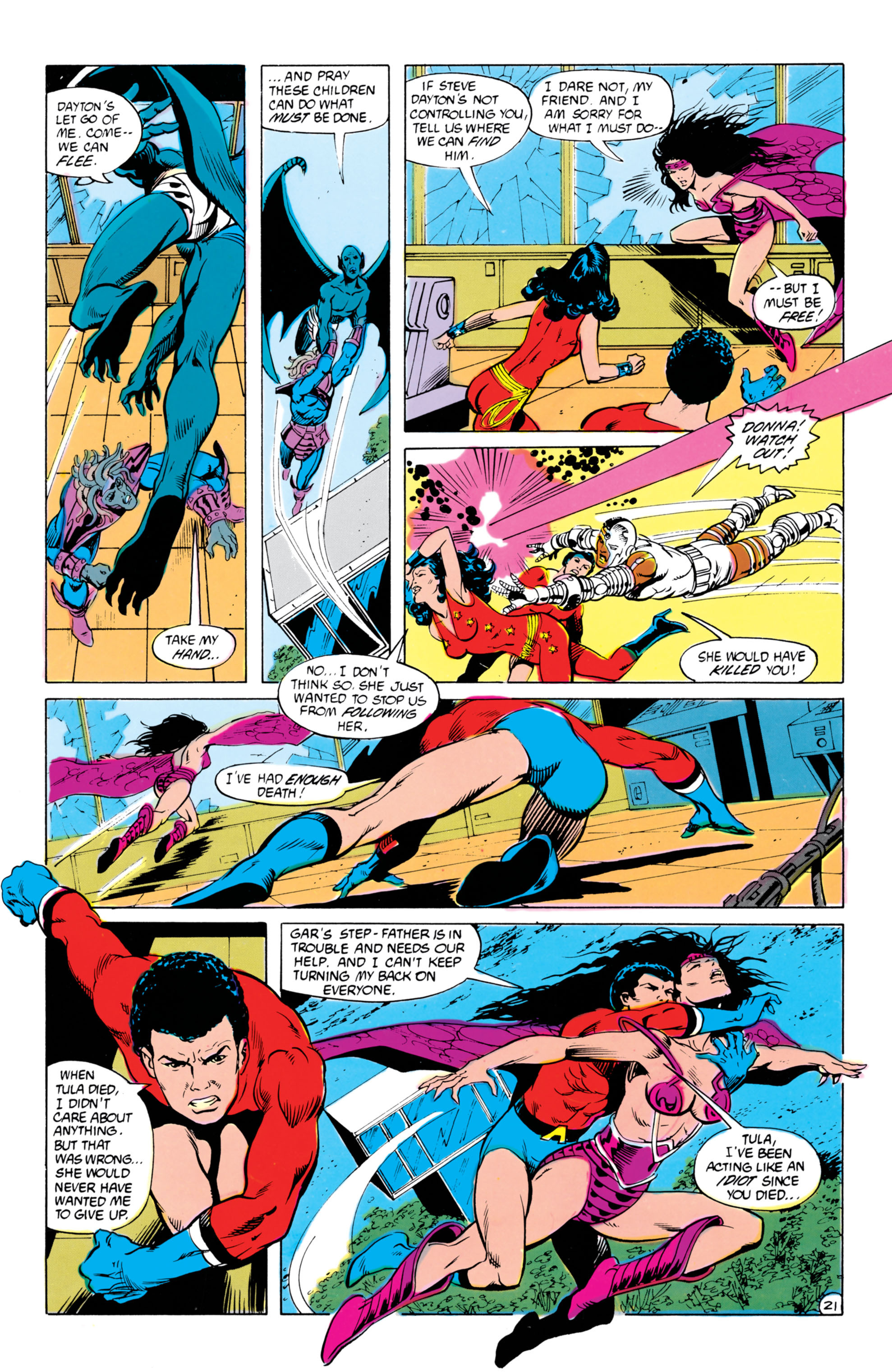 Read online The New Teen Titans (1984) comic -  Issue #25 - 22