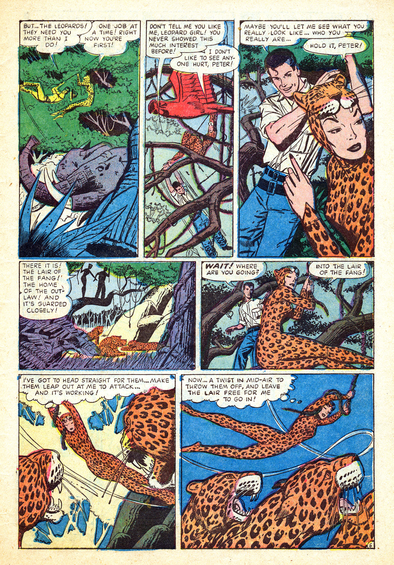 Read online Jungle Action (1954) comic -  Issue #6 - 31