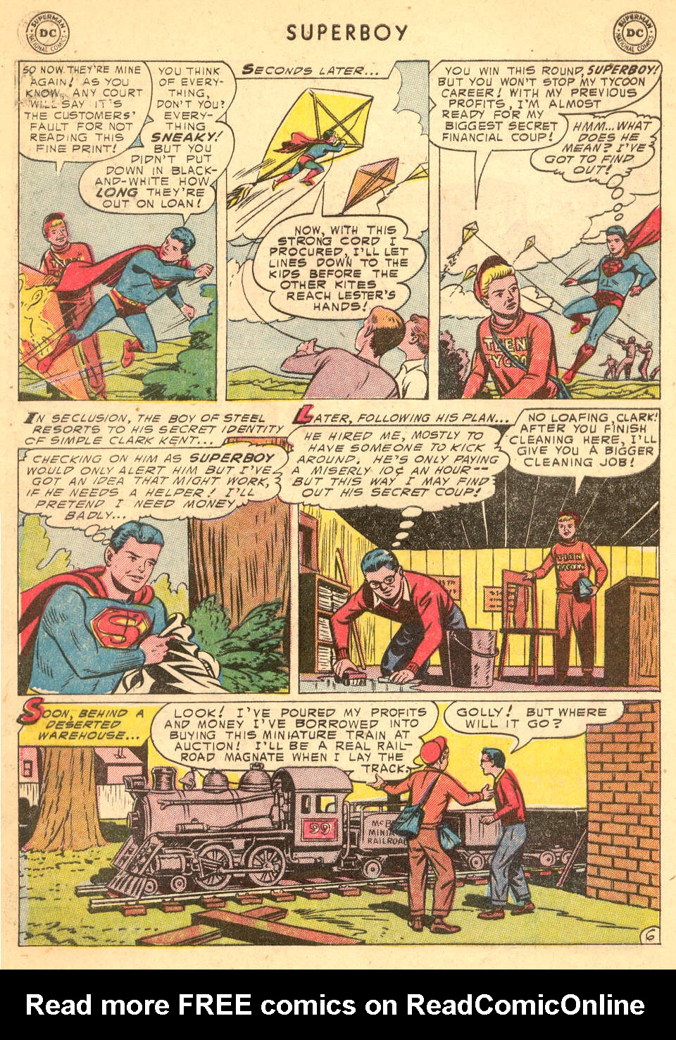 Read online Superboy (1949) comic -  Issue #39 - 7