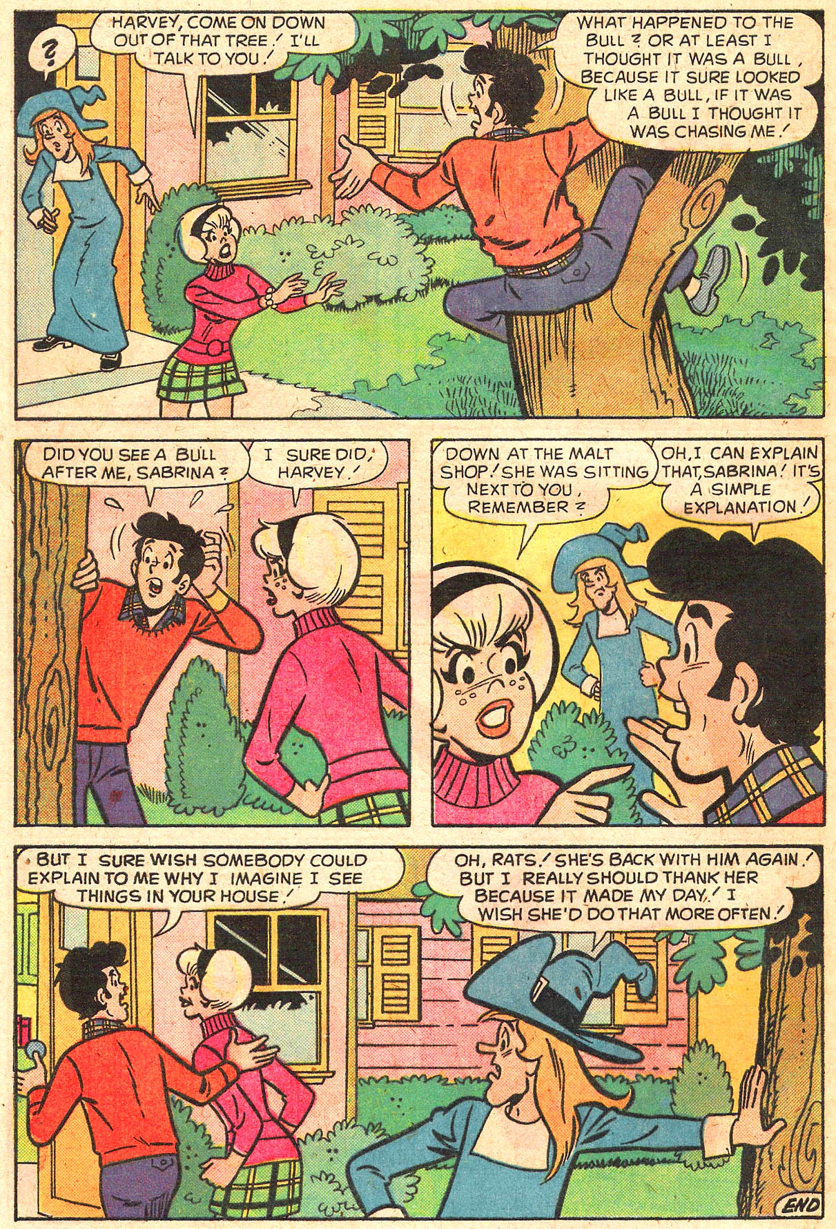 Read online Sabrina The Teenage Witch (1971) comic -  Issue #25 - 8