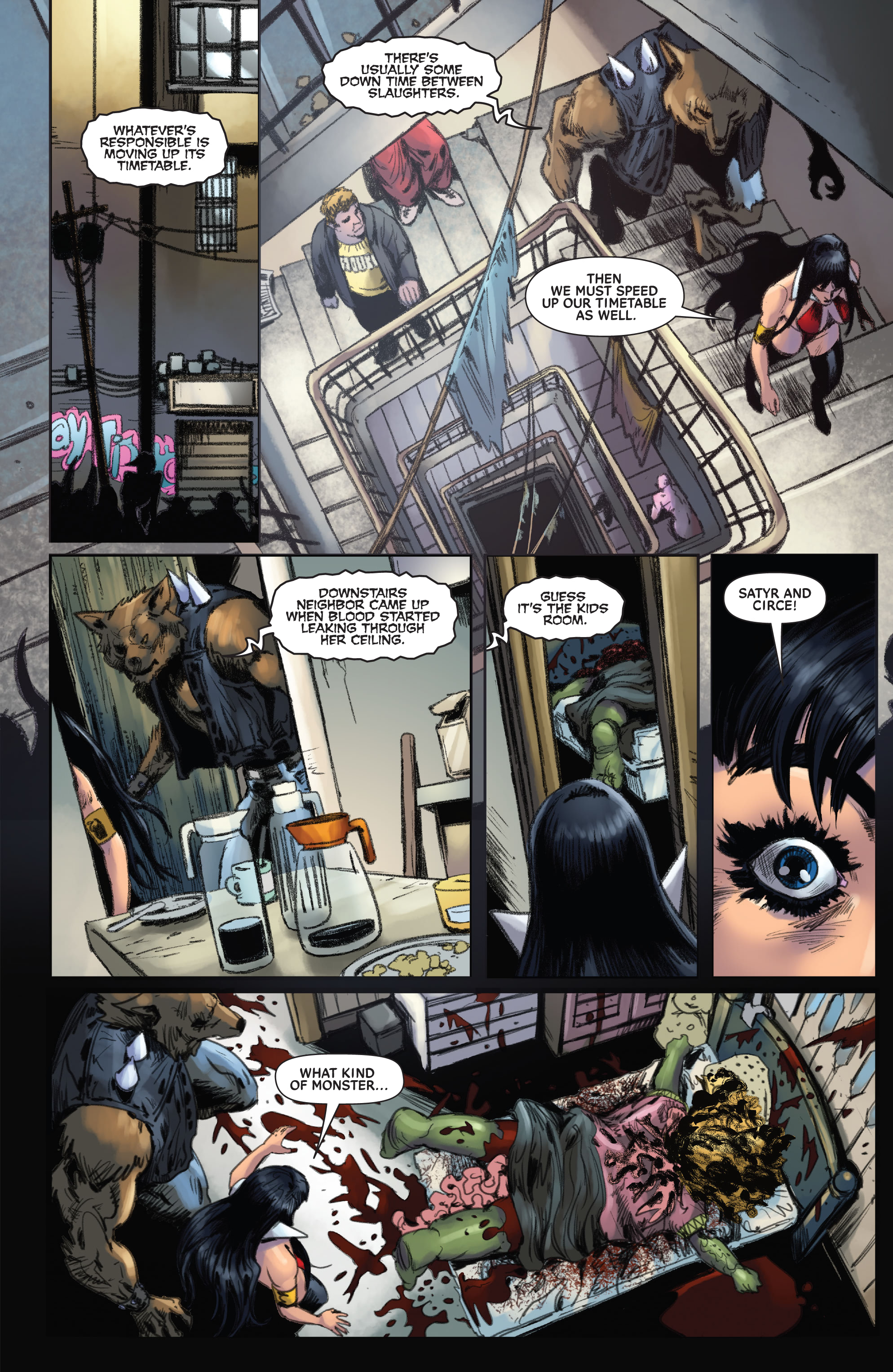 Read online Vampirella Strikes (2022) comic -  Issue #12 - 13