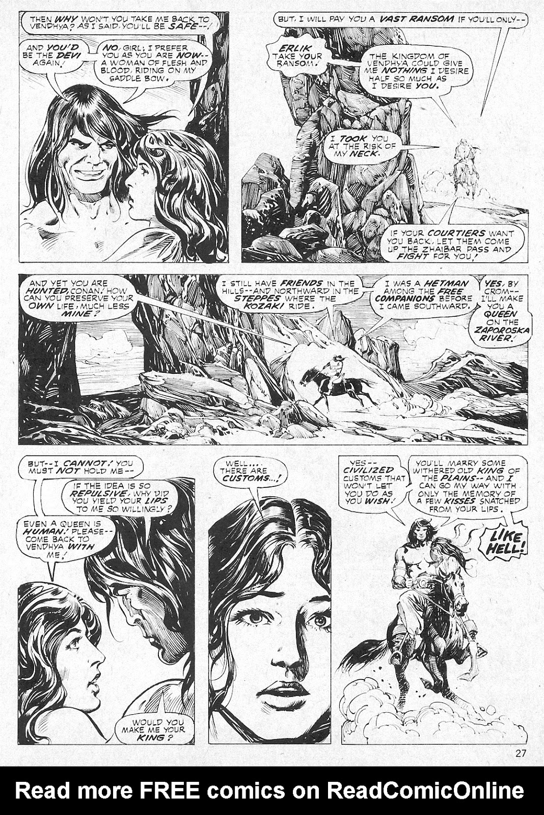 The Savage Sword Of Conan issue 19 - Page 27