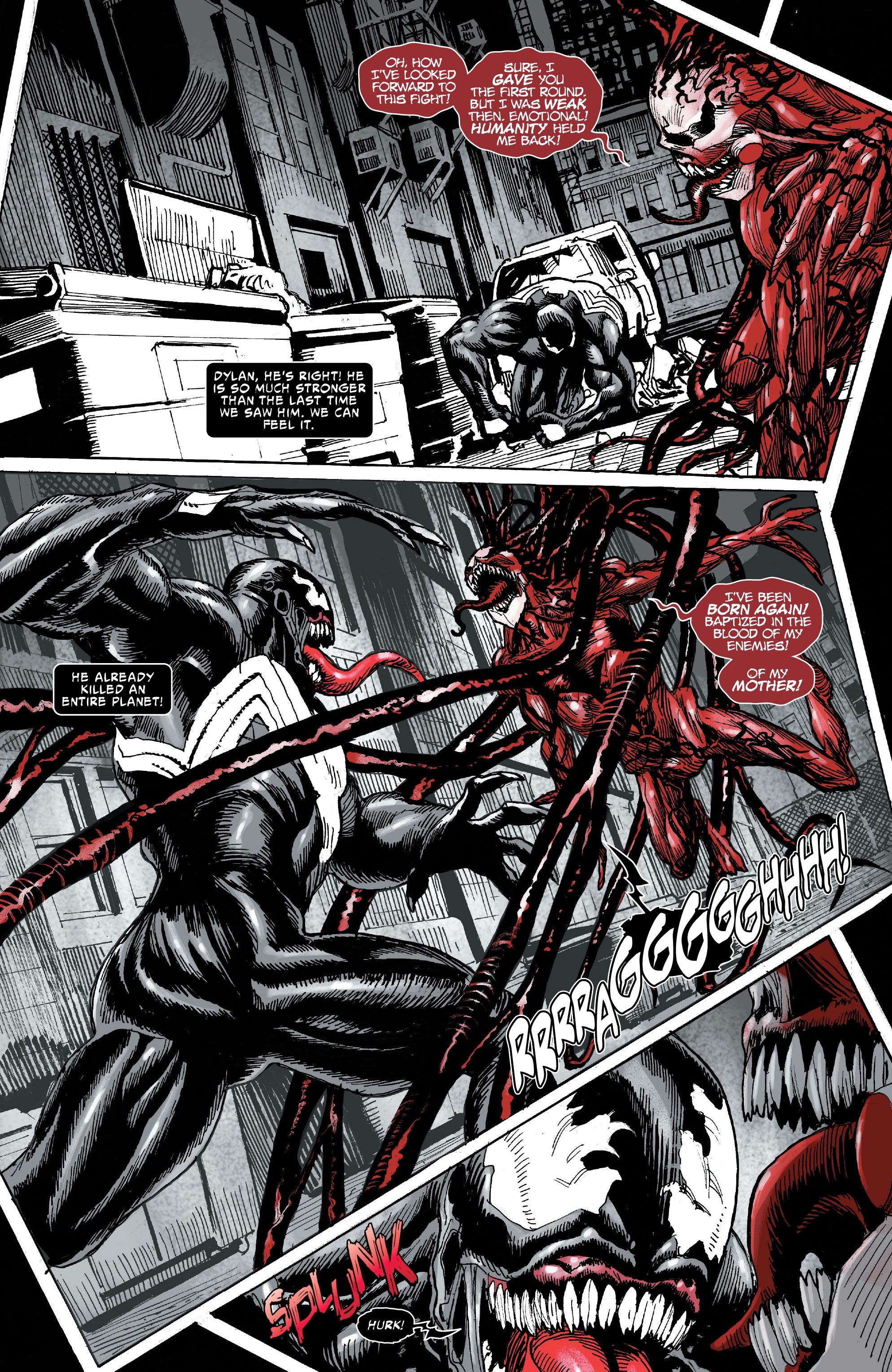 Read online Carnage: Black, White & Blood comic -  Issue #4 - 7