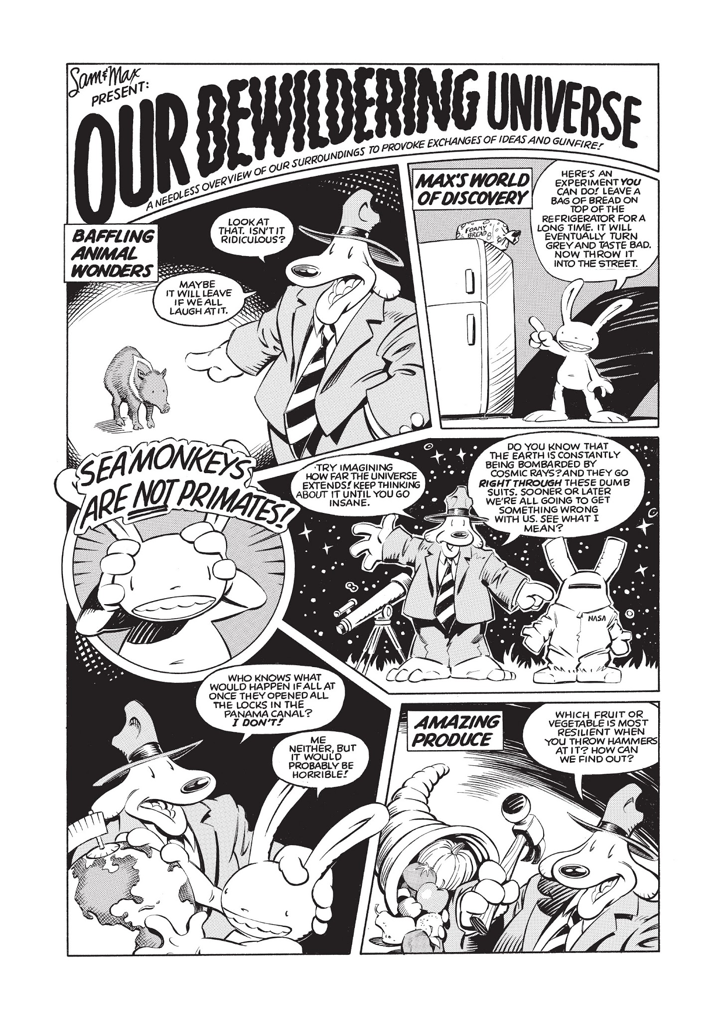 Read online Sam & Max Surfin' The Highway comic -  Issue # TPB - 85